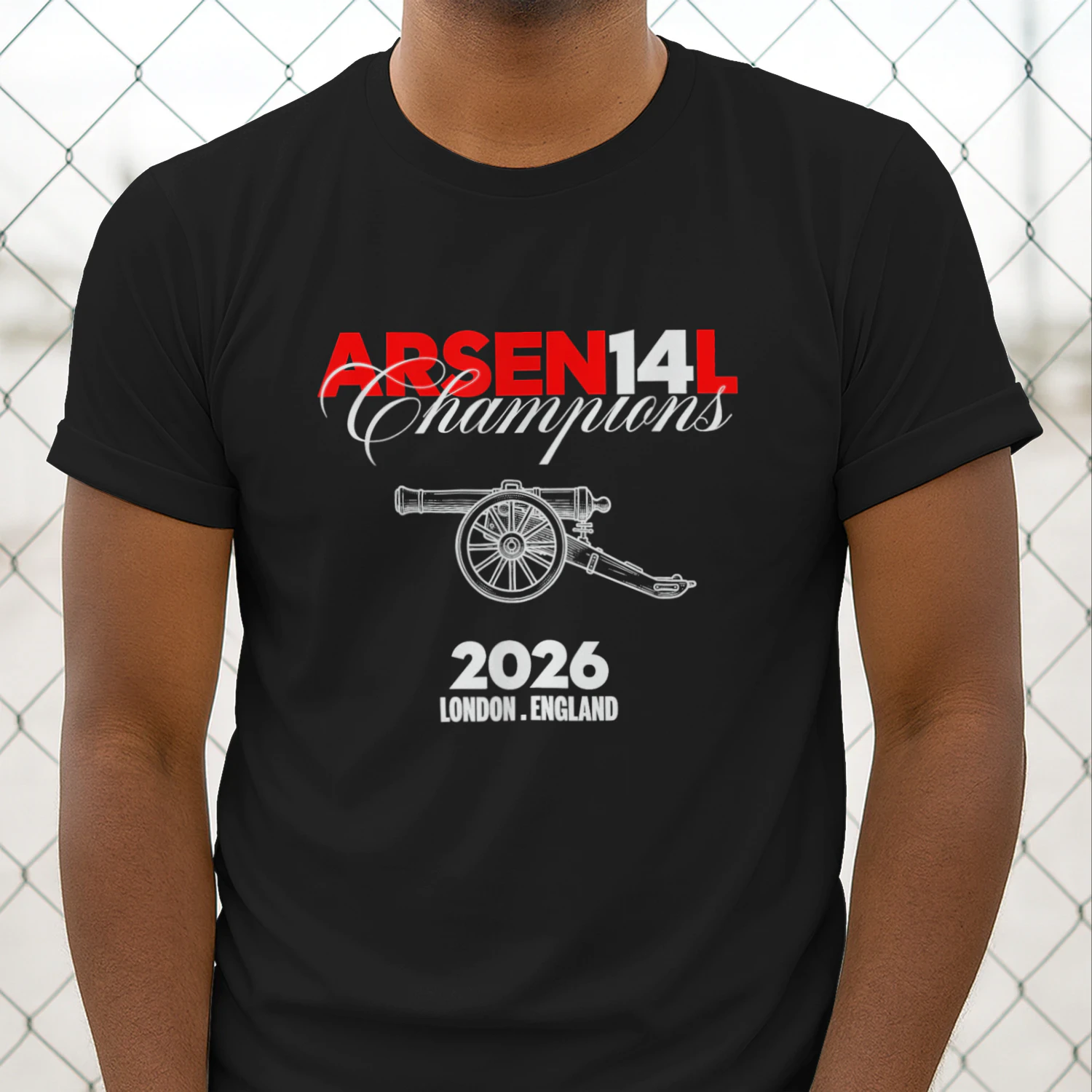 Arsenal North London Town 2026 Champions T-Shirt T-Shirt Unisex T-shirt