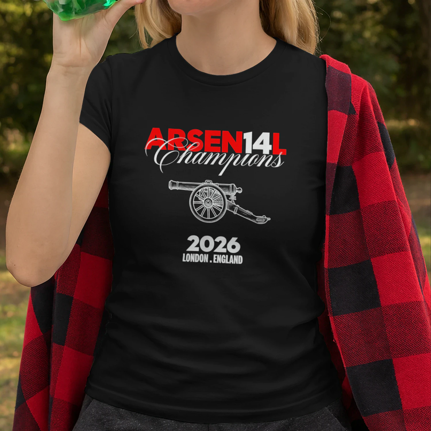 Arsenal North London Town 2026 Champions T-Shirt T-Shirt Unisex T-shirt