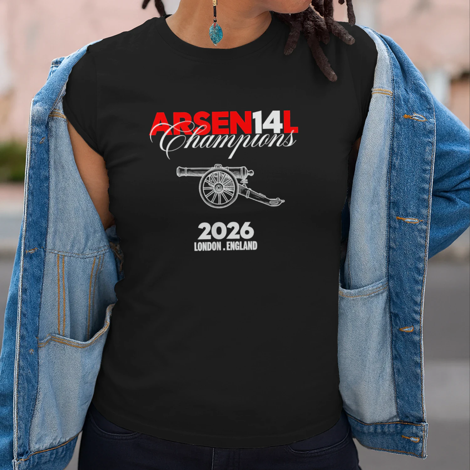 Arsenal North London Town 2026 Champions T-Shirt T-Shirt Unisex T-shirt