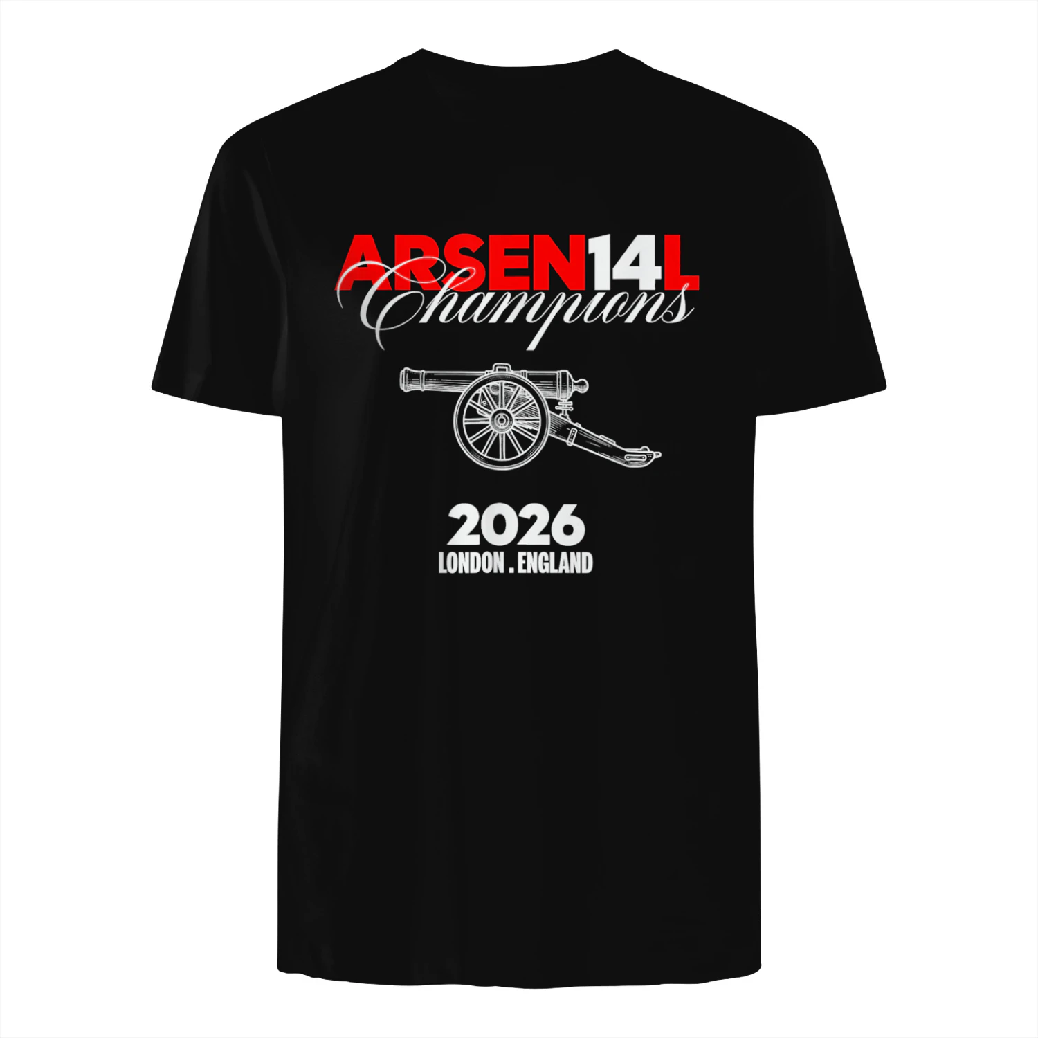 Arsenal North London Town 2026 Champions T-Shirt T-Shirt Unisex T-shirt