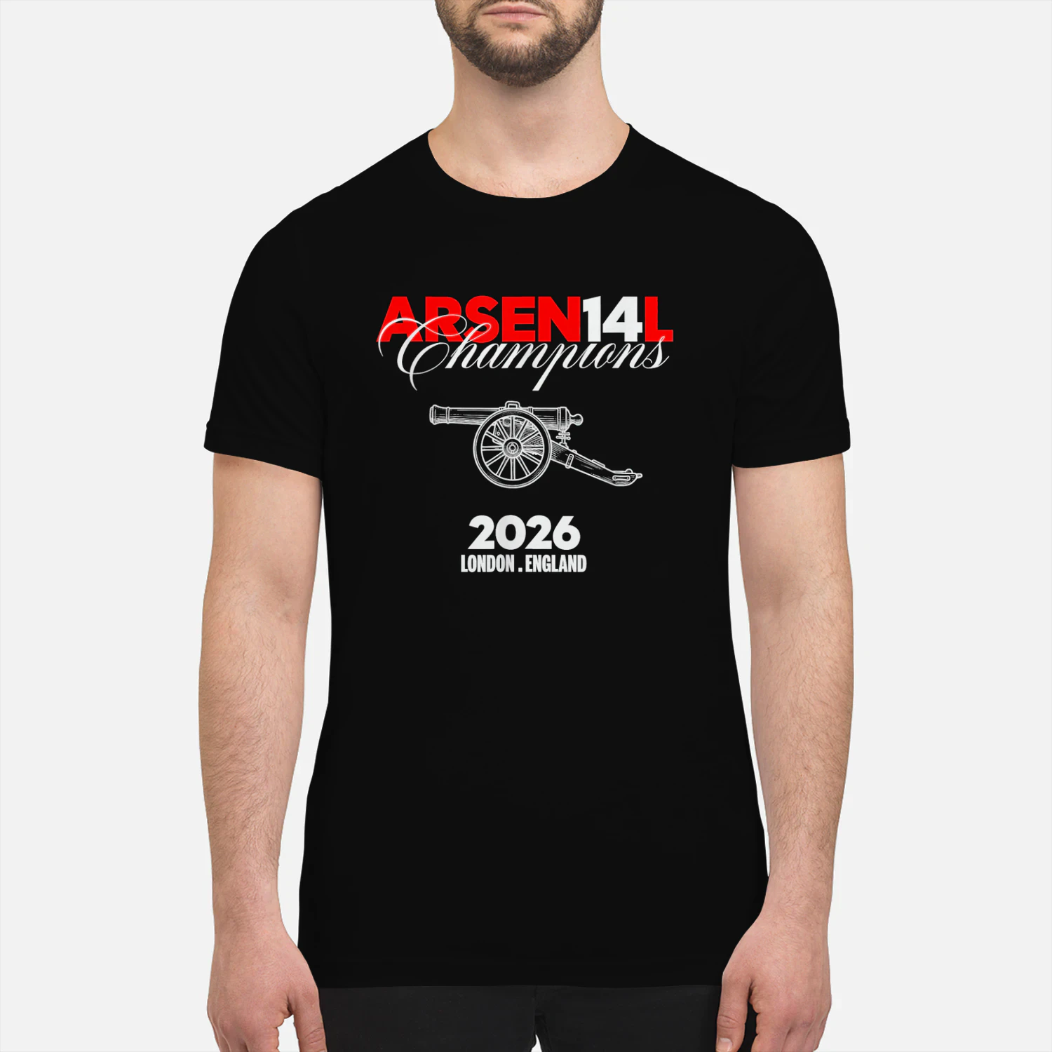 Arsenal North London Town 2026 Champions T-Shirt T-Shirt Unisex T-shirt