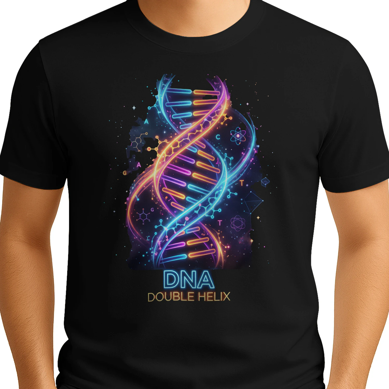DNA Double Helix Cool Design tshirt