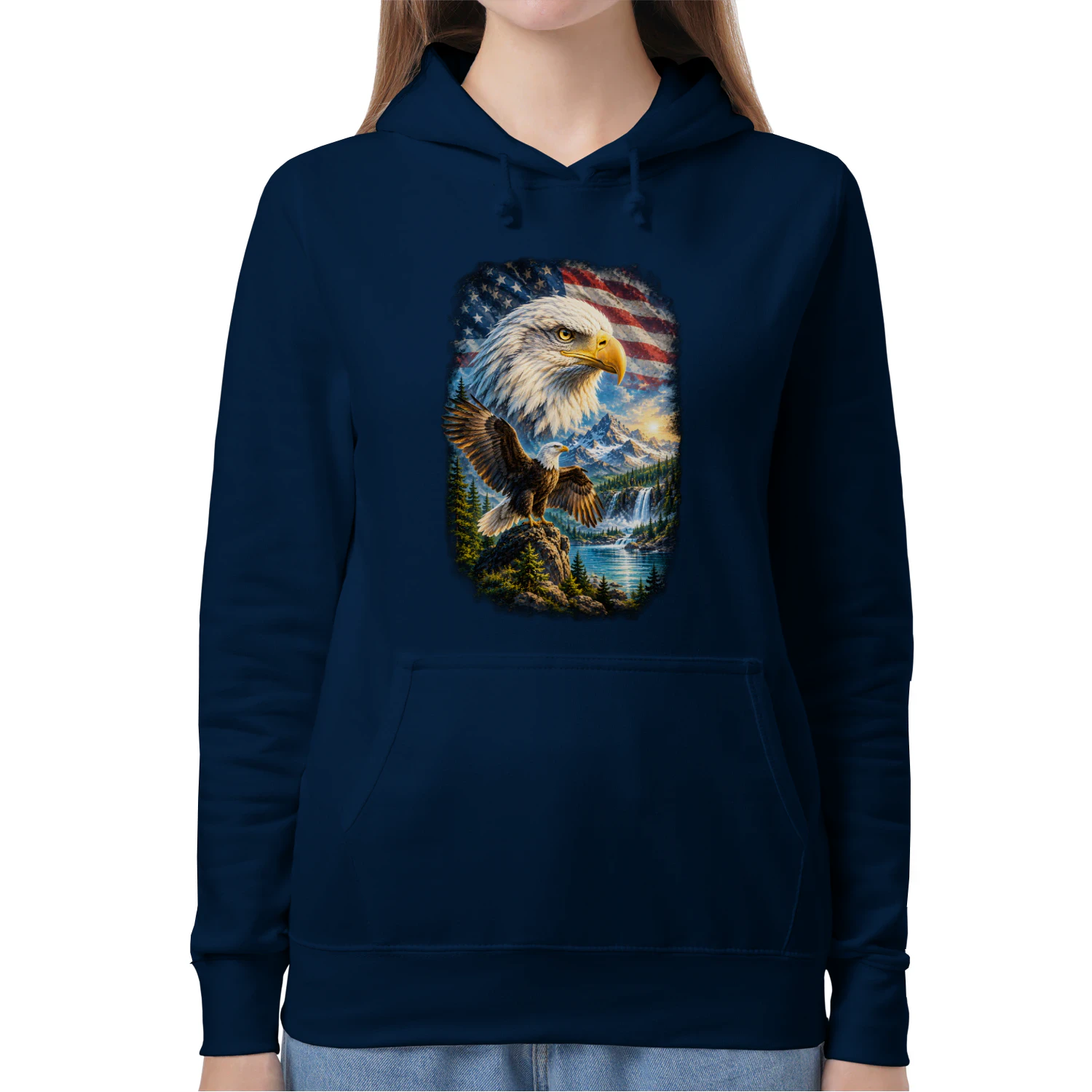 American Eagle Patriot Hoodie