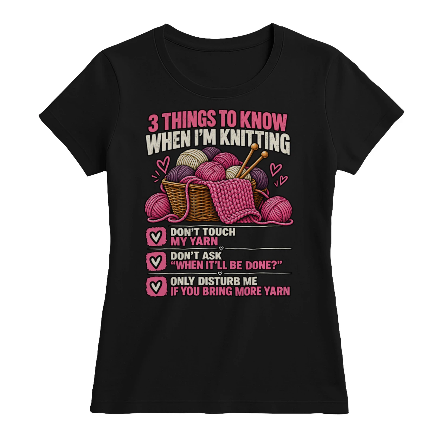 3 THINGS TO KNOW WHEN I'M KNITTING