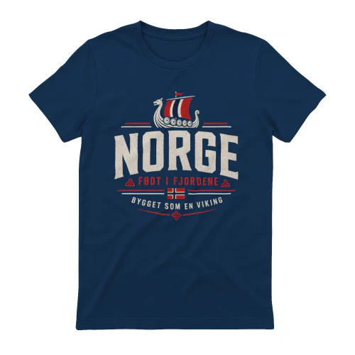 NORGE - FØDT I FJORDENE - BYGGET SOM EN VIKING