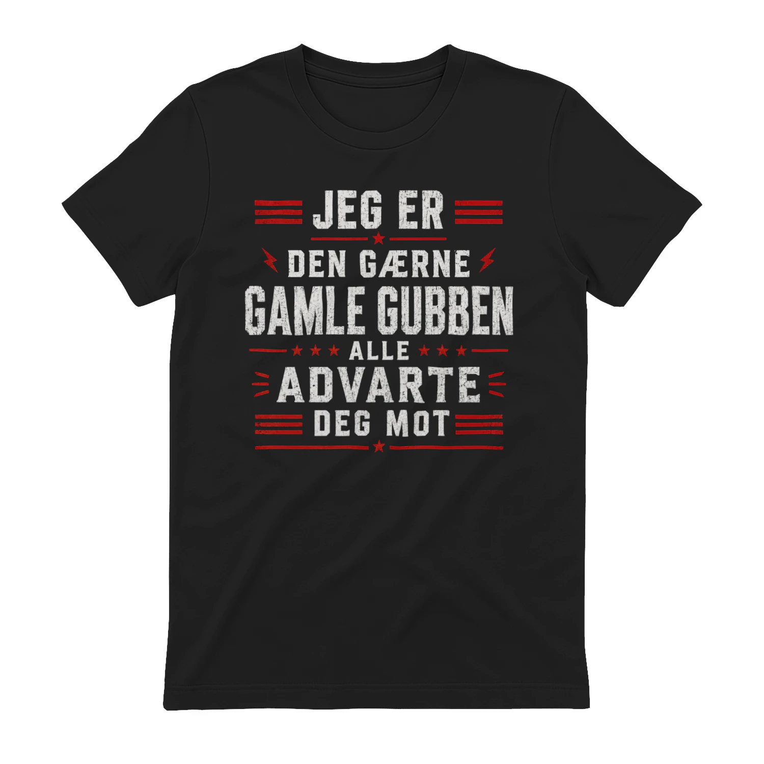 JEG ER DEN GÆRNE GAMLE GUBBEN ALLE ADVARTE DEG MOT - II