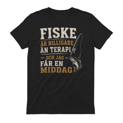 FISKE ÄR BILLIGARE ÄN TERAPI OCH JAG FÅR EN MIDDAG - 1