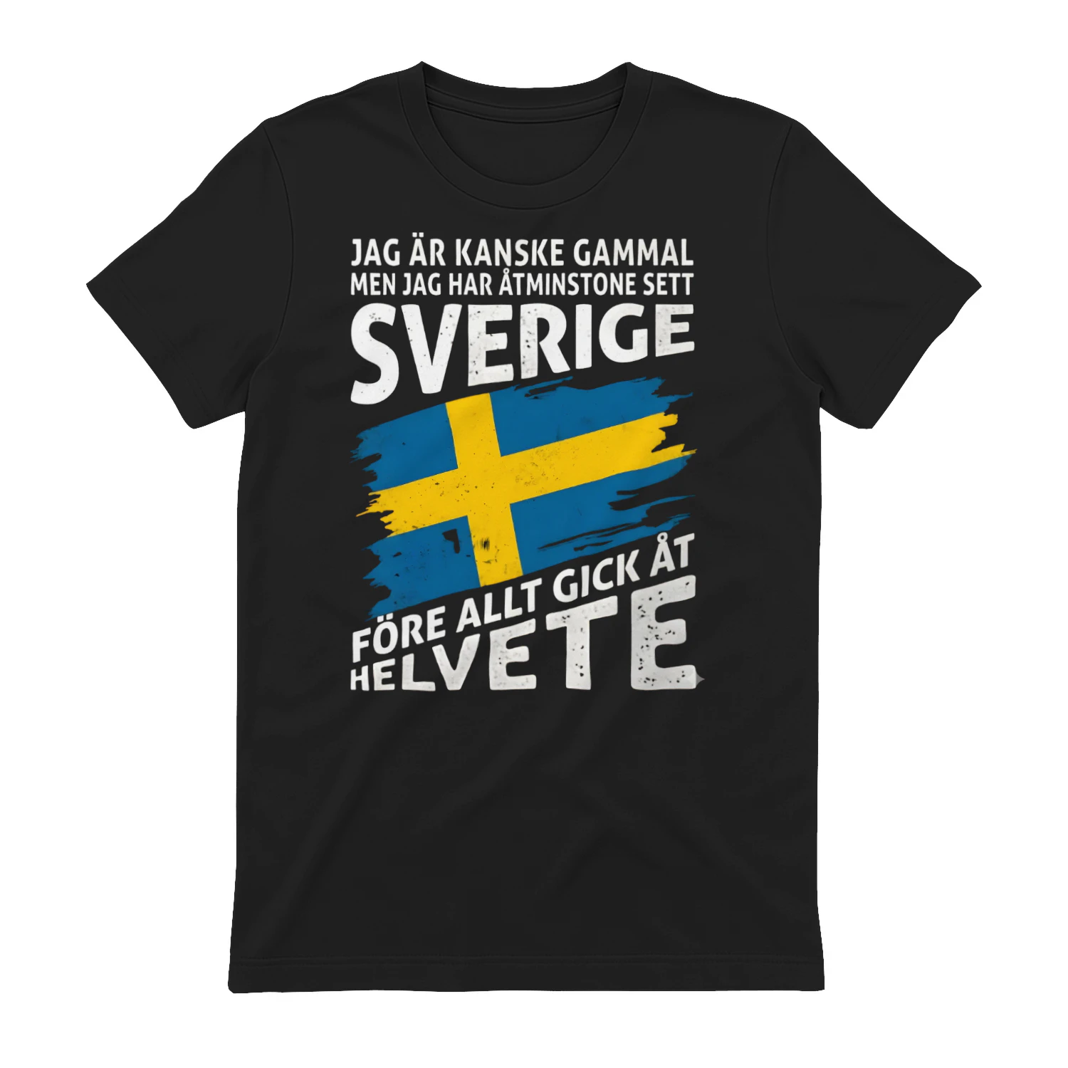 JAG ÄR KANSKE GAMMAL MEN JAG HAR ÅTMINSTONE SETT SVERIGE FÖRE ALLT GICK ÅT HELVETE