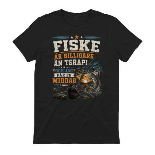 FISKE ÄR BILLIGARE ÄN TERAPI OCH JAG FÅR EN MIDDAG - 2