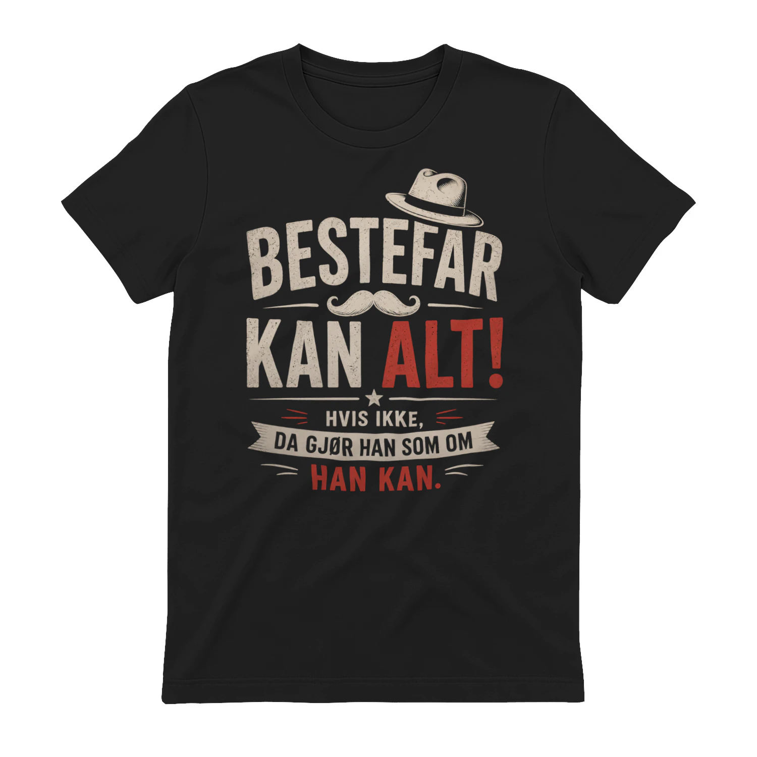 NO - BESTEFAR KAN ALT - HVIS IKKE - DA GJØR HAN SOM OM HAN KAN - RED