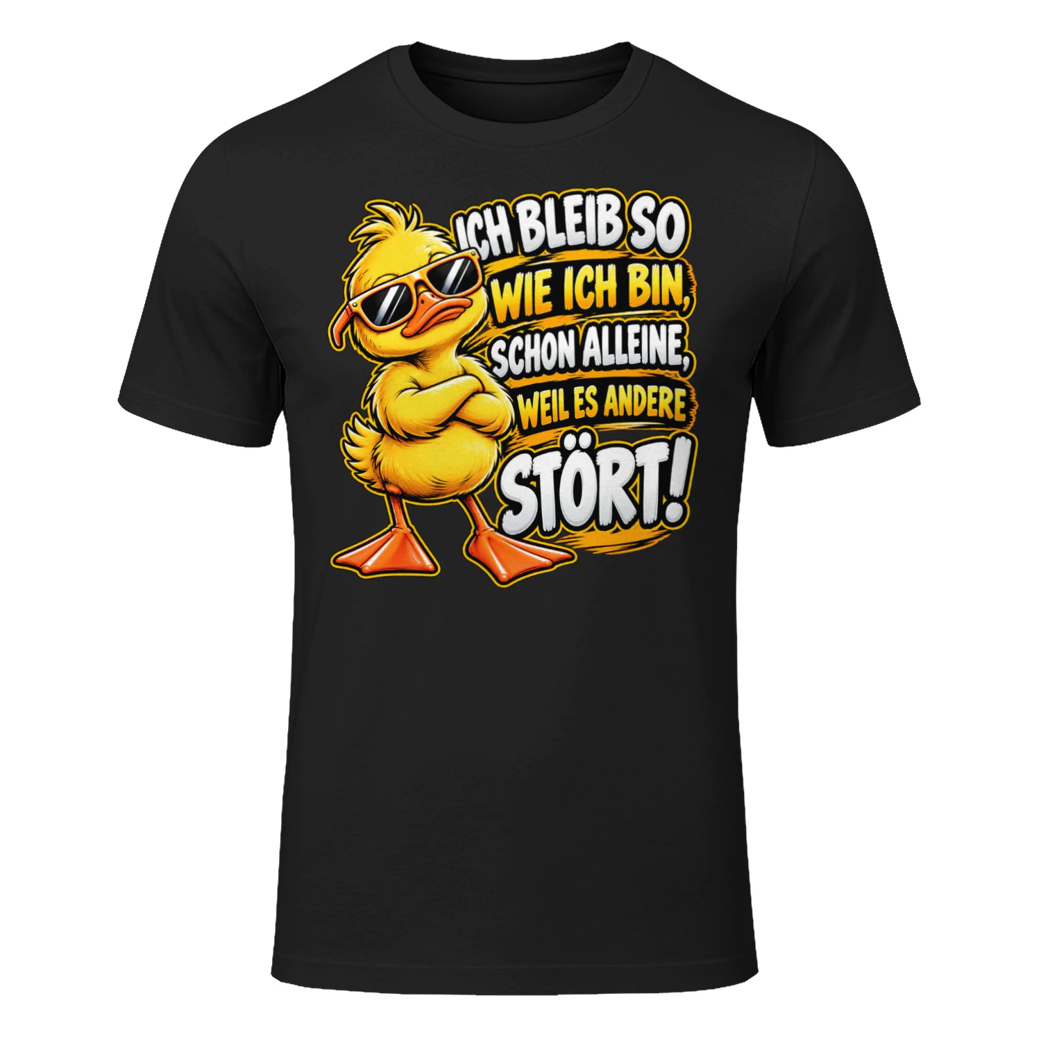 DE - ICH BLEIB SO WIE ICH BIN, SCHON ALLEINE, WEIL ES ANDERE STÖRT!