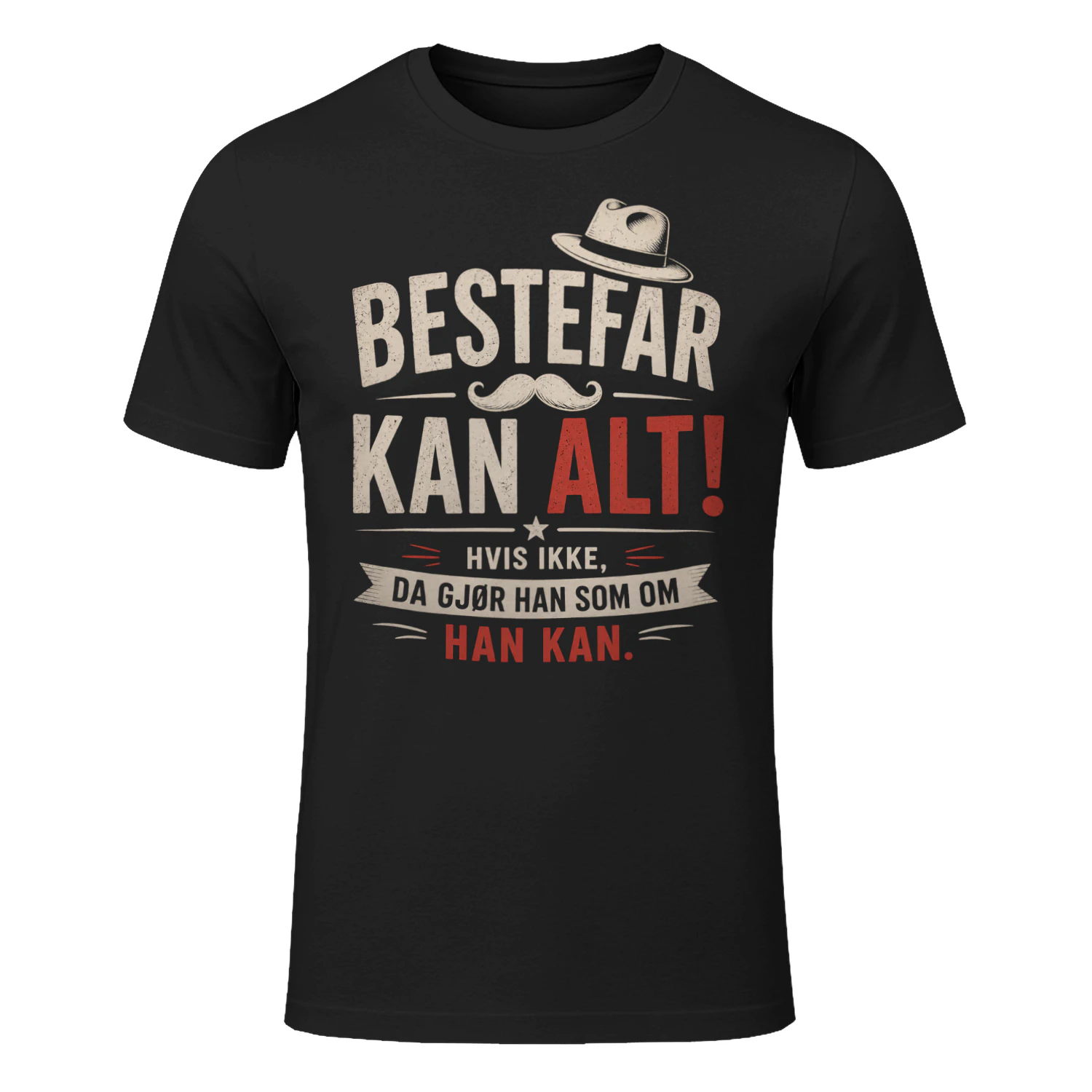NO - BESTEFAR KAN ALT - HVIS IKKE - DA GJØR HAN SOM OM HAN KAN - RED