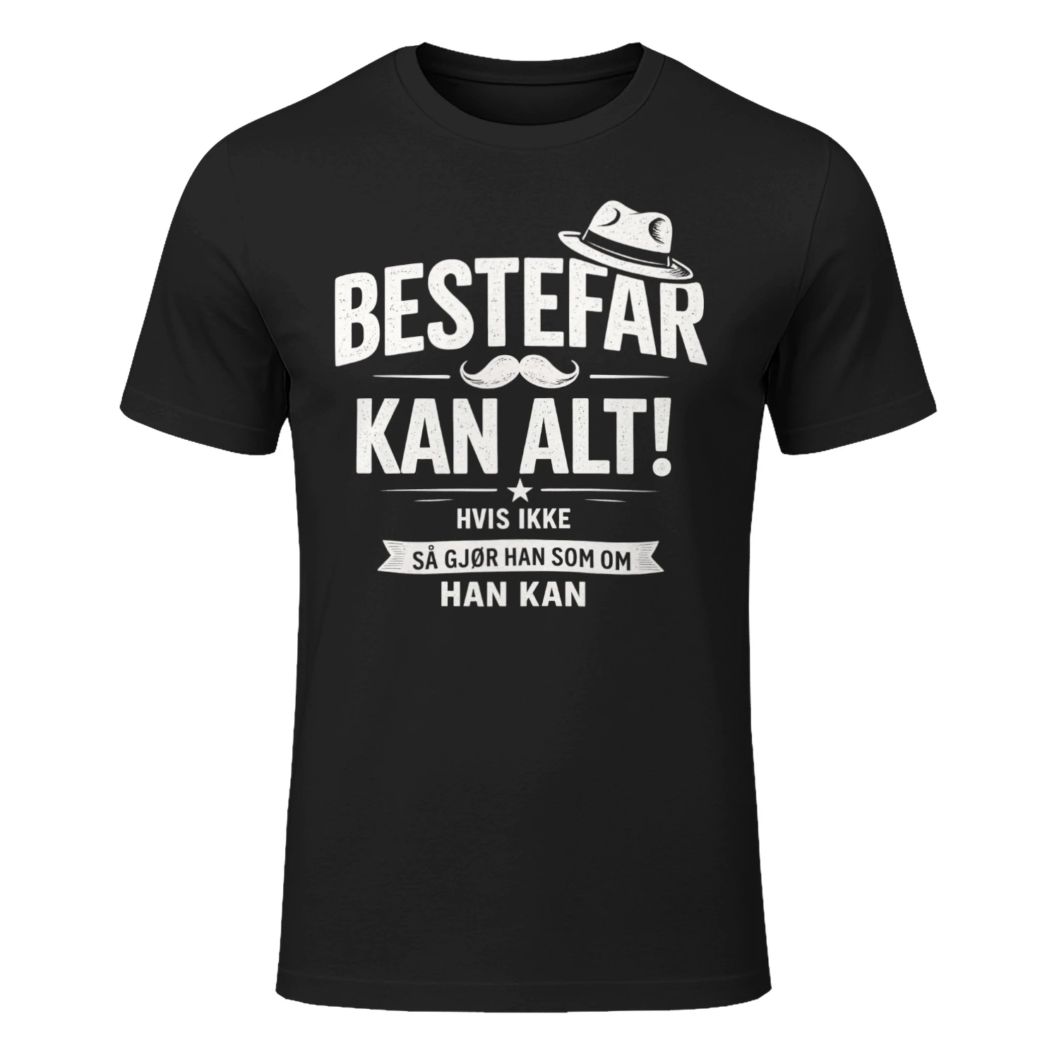 NO - BESTEFAR KAN ALT - HVIS IKKE - DA GJØR HAN SOM OM HAN KAN - BLACK