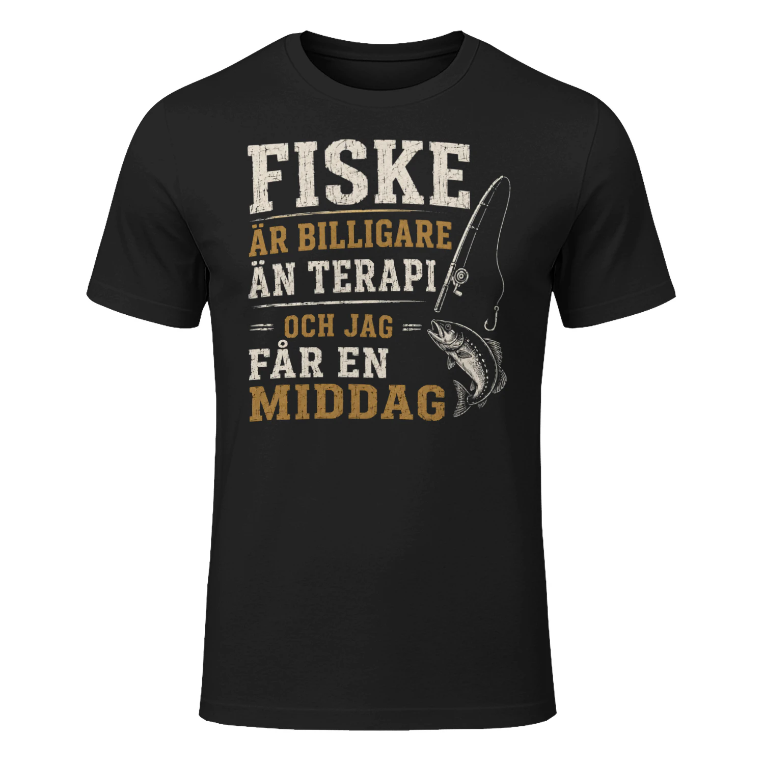 FISKE ÄR BILLIGARE ÄN TERAPI OCH JAG FÅR EN MIDDAG