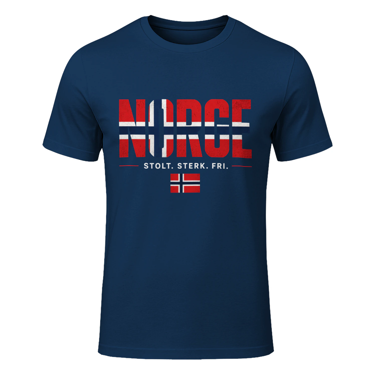 NORGE. STOLT. STERK. FRI.