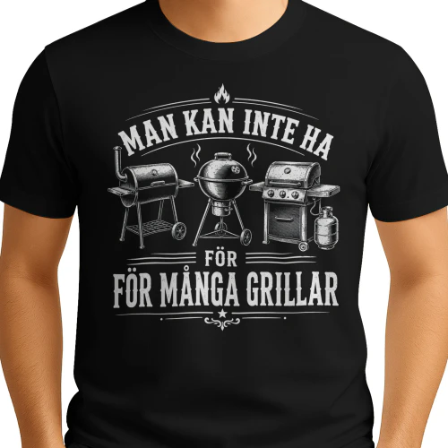 SE - MAN KAN INTE HA FÖR FÖR MÅNGA GRILLAR