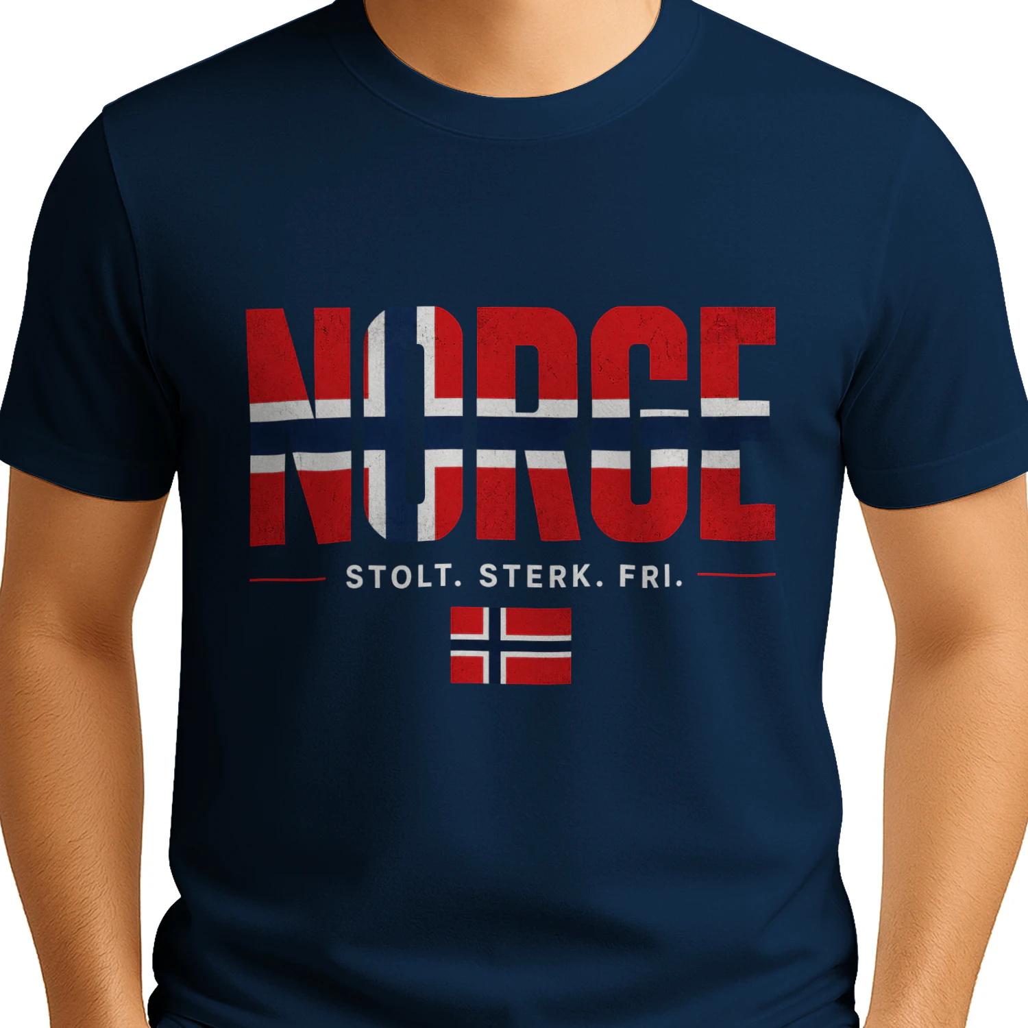 NORGE. STOLT. STERK. FRI.
