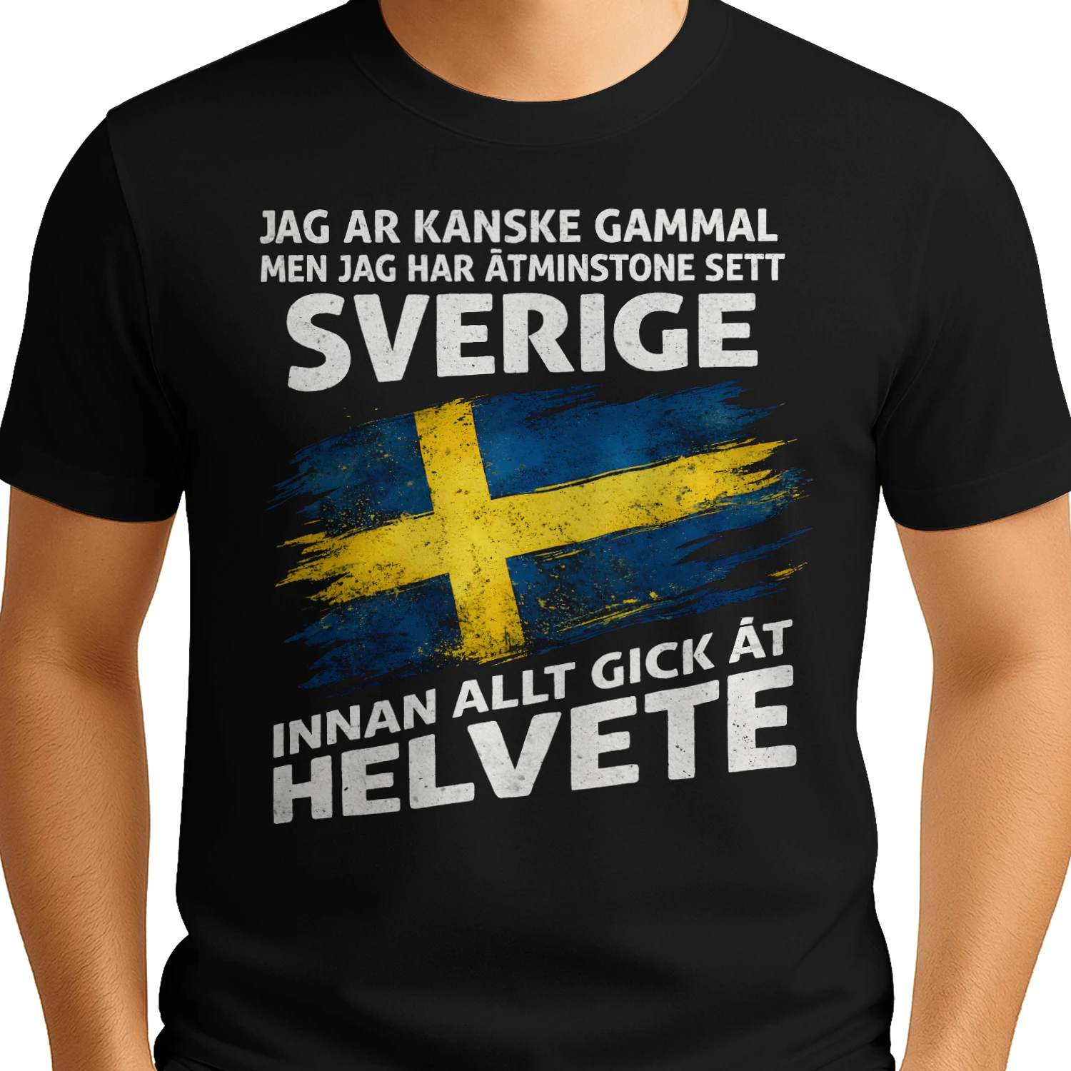 JAG ÄR KANSKE GAMMAL MEN JAG HAR ÅTMINSTONE SETT SVERIGE INNAN ALLT GICK ÅT HELVETE