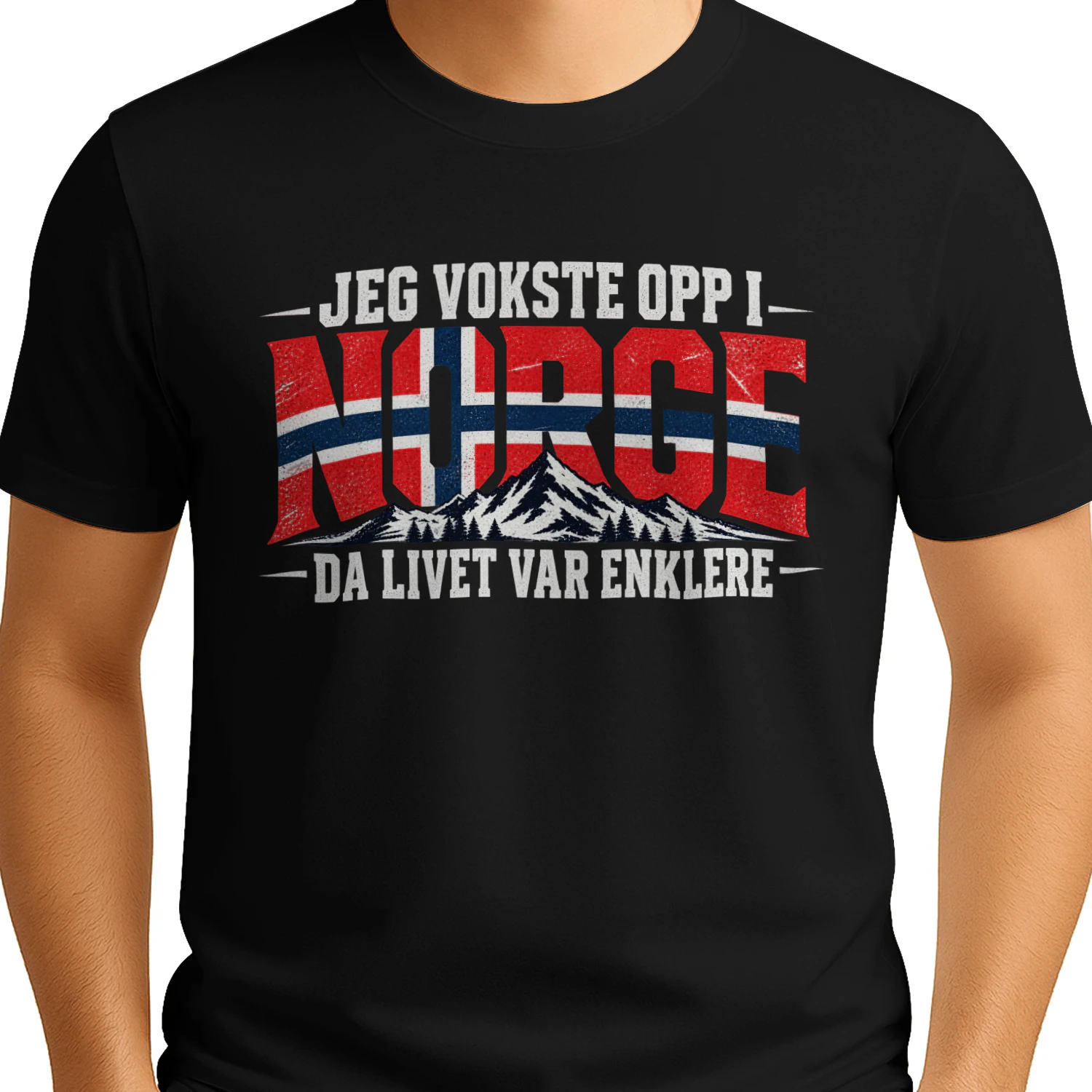 NO - JEG VOKSTE OPP I NORGE  DA LIVET VAR ENKLERE