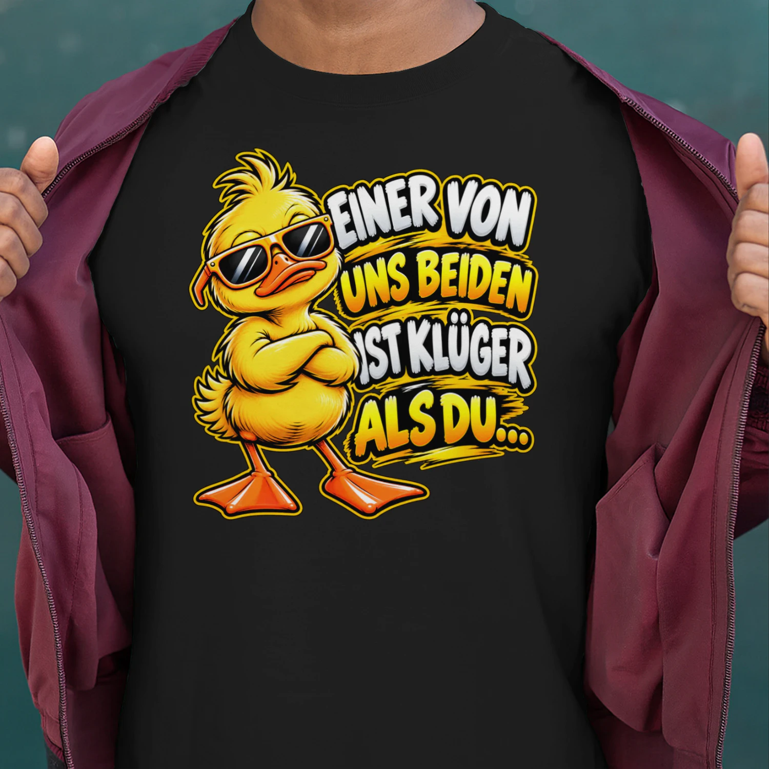 DE - EINER VON UNS BEIDEN IST KLÜGER ALS DU