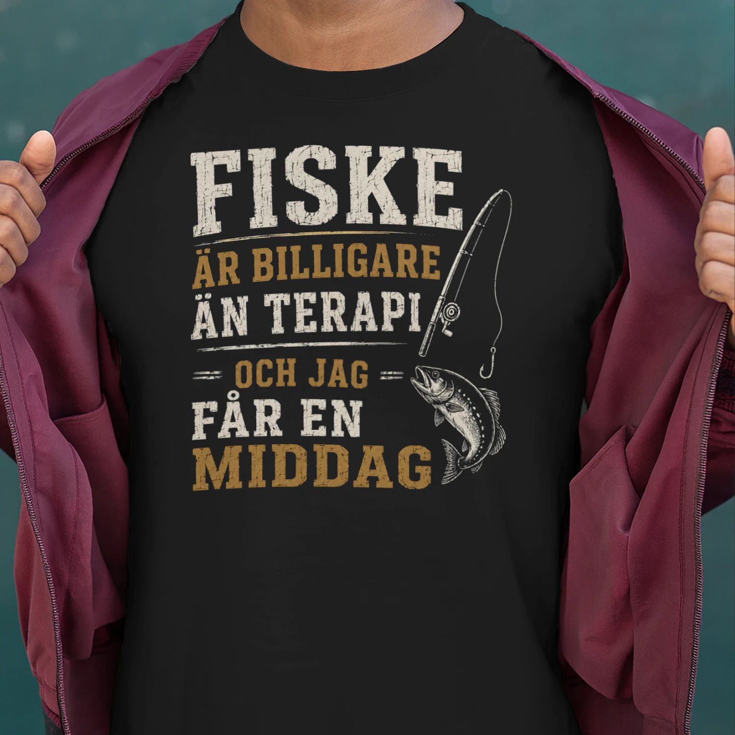 FISKE ÄR BILLIGARE ÄN TERAPI OCH JAG FÅR EN MIDDAG