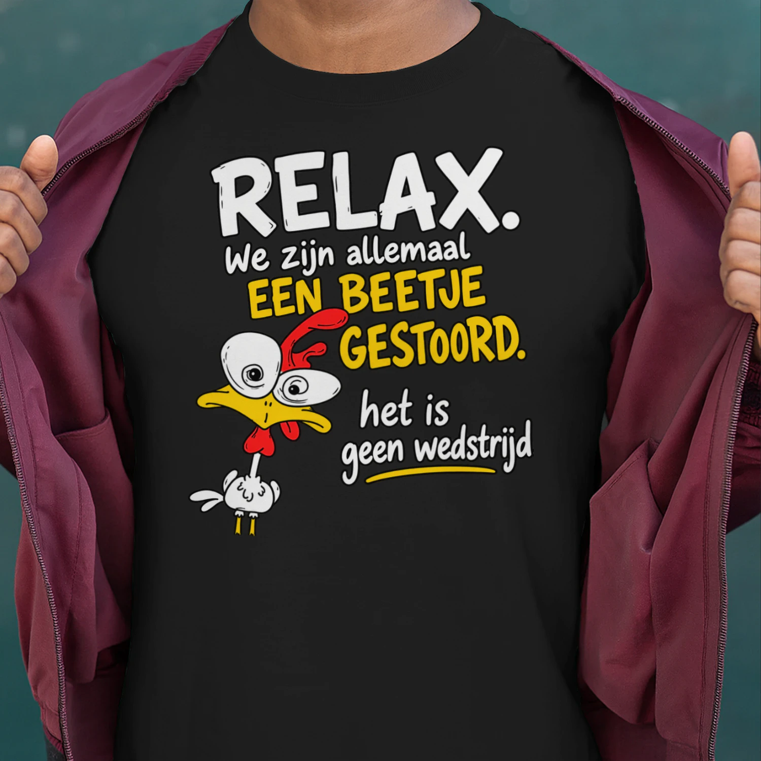 RELAX - We zijn allemaal - een beetje gestoord - Het is geen wedstrijd