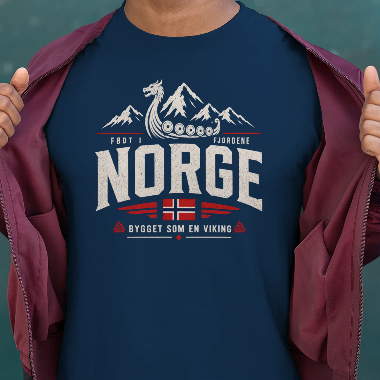 NORGE - FØDT I FJORDENE - BYGGET SOM EN VIKING 2