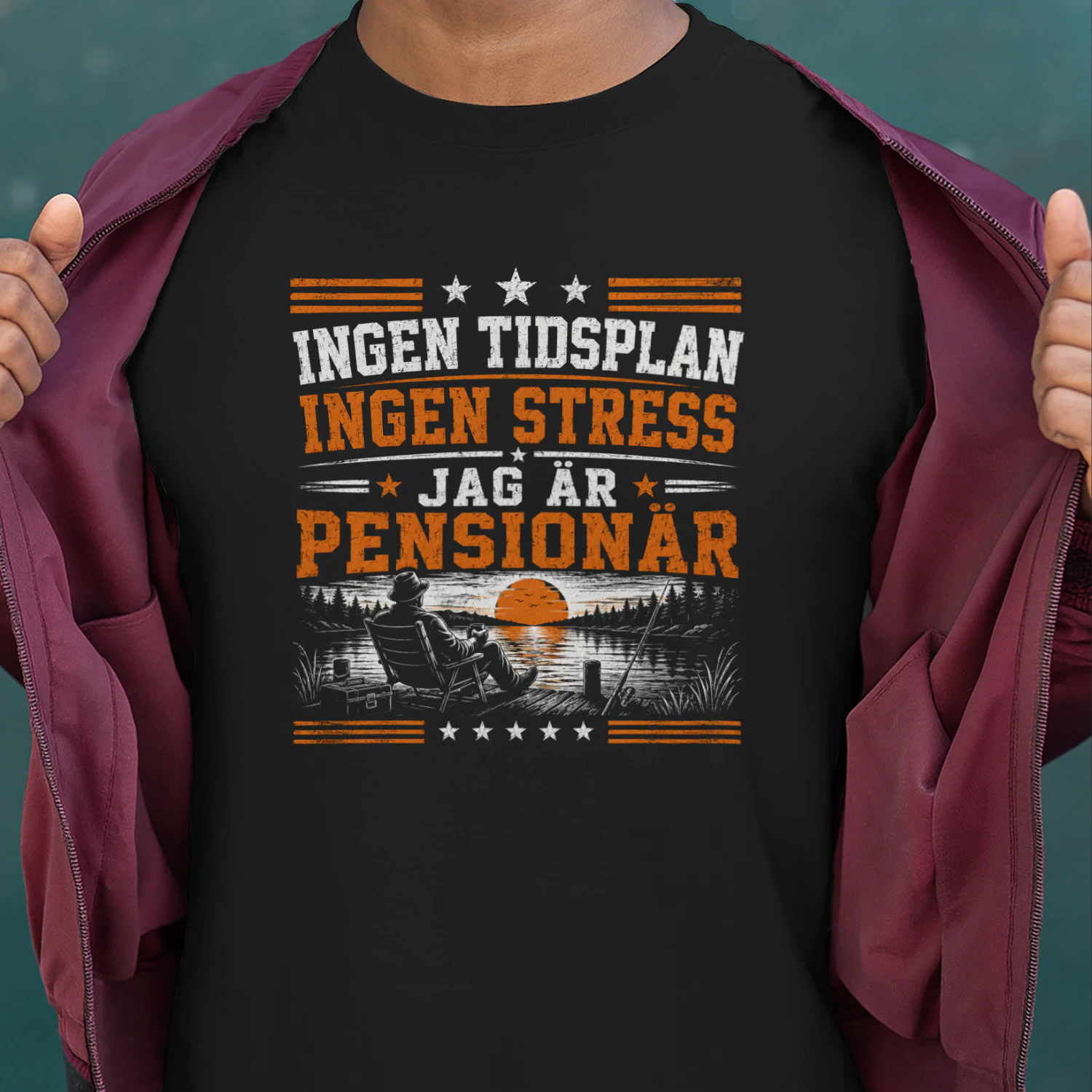 INGEN TIDSPLAN INGEN STRESS JAG ÄR PENSIONÄR