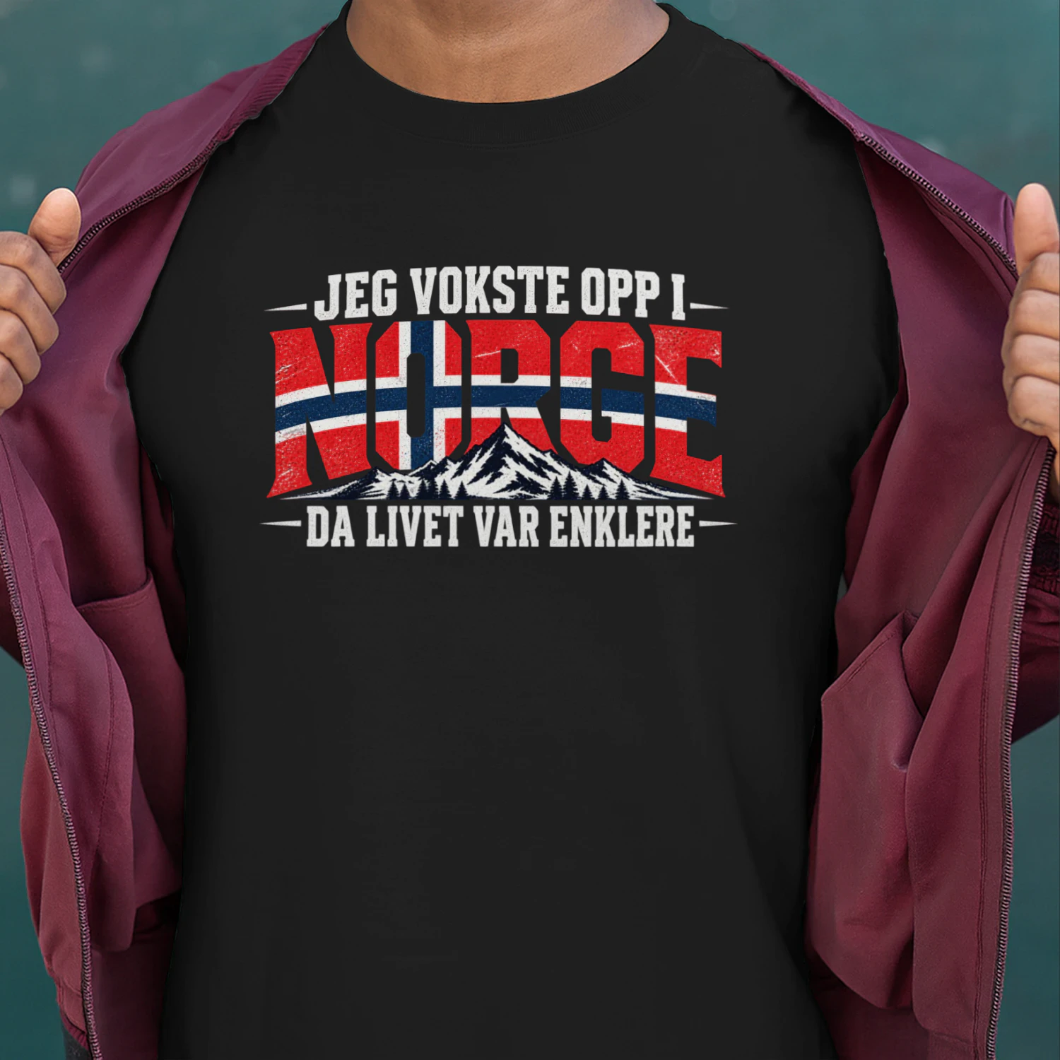 NO - JEG VOKSTE OPP I NORGE  DA LIVET VAR ENKLERE