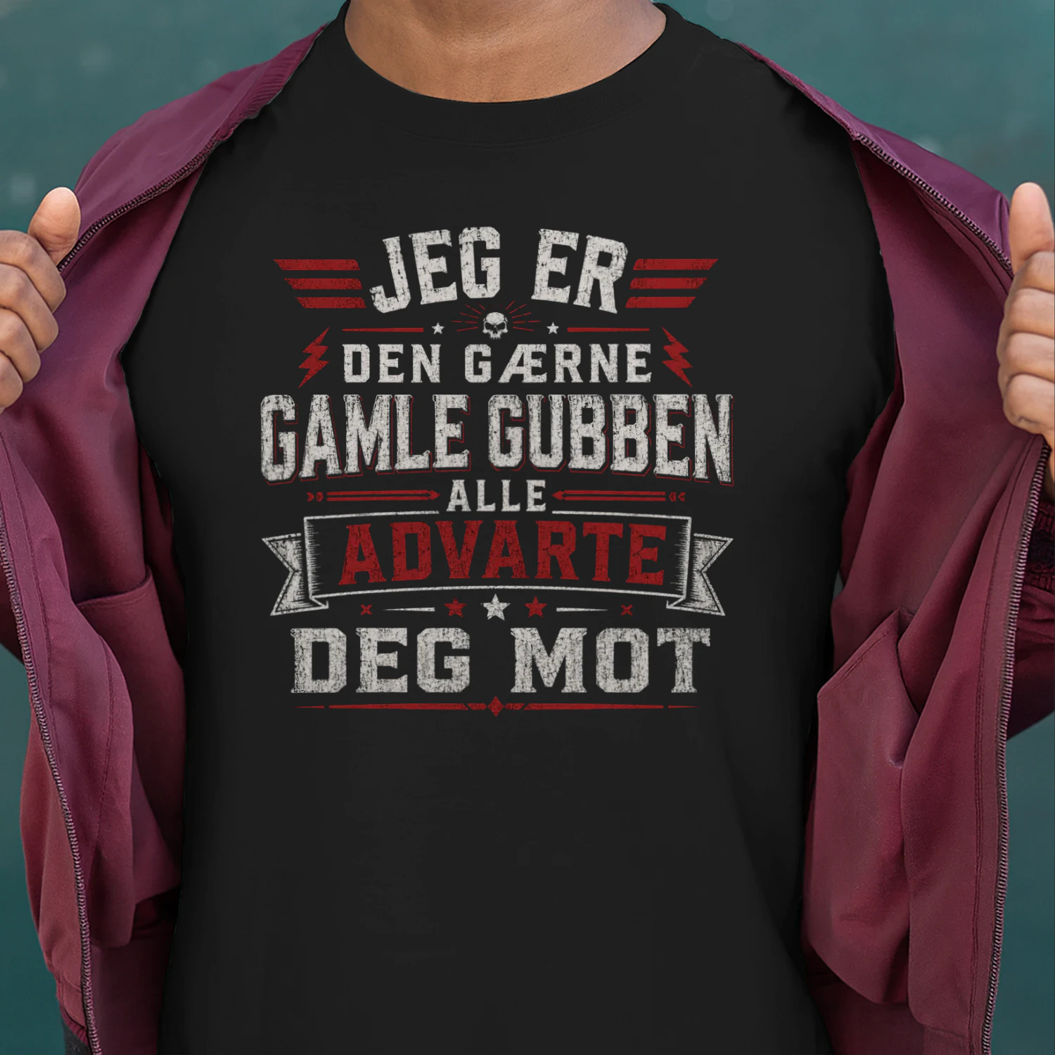 JEG ER DEN GÆRNE GAMLE GUBBEN ALLE ADVARTE DEG MOT - III