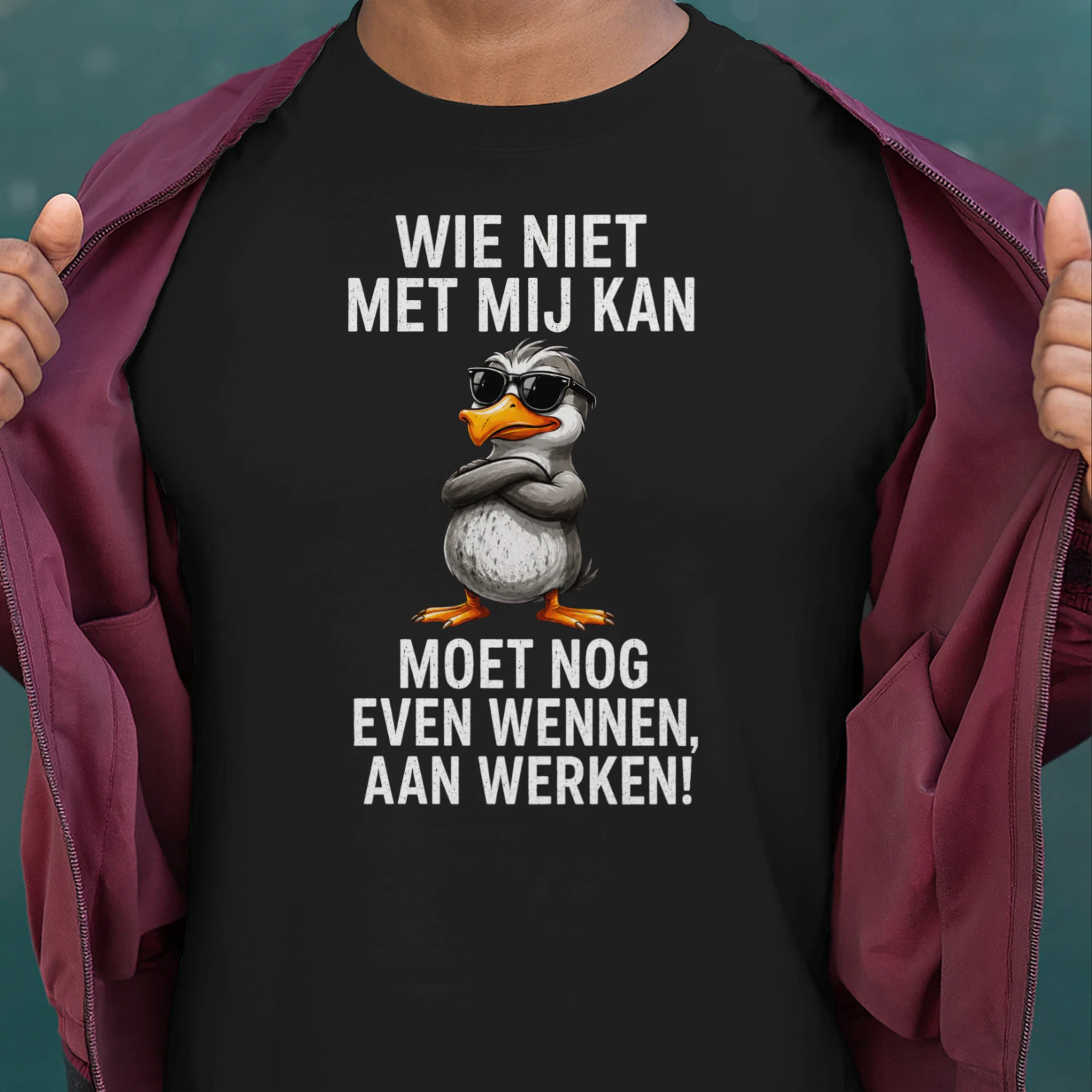 NL - WIE NIET MET MIJ KAN - MOET NOG - EVEN WENNEN - AAN WERKEN