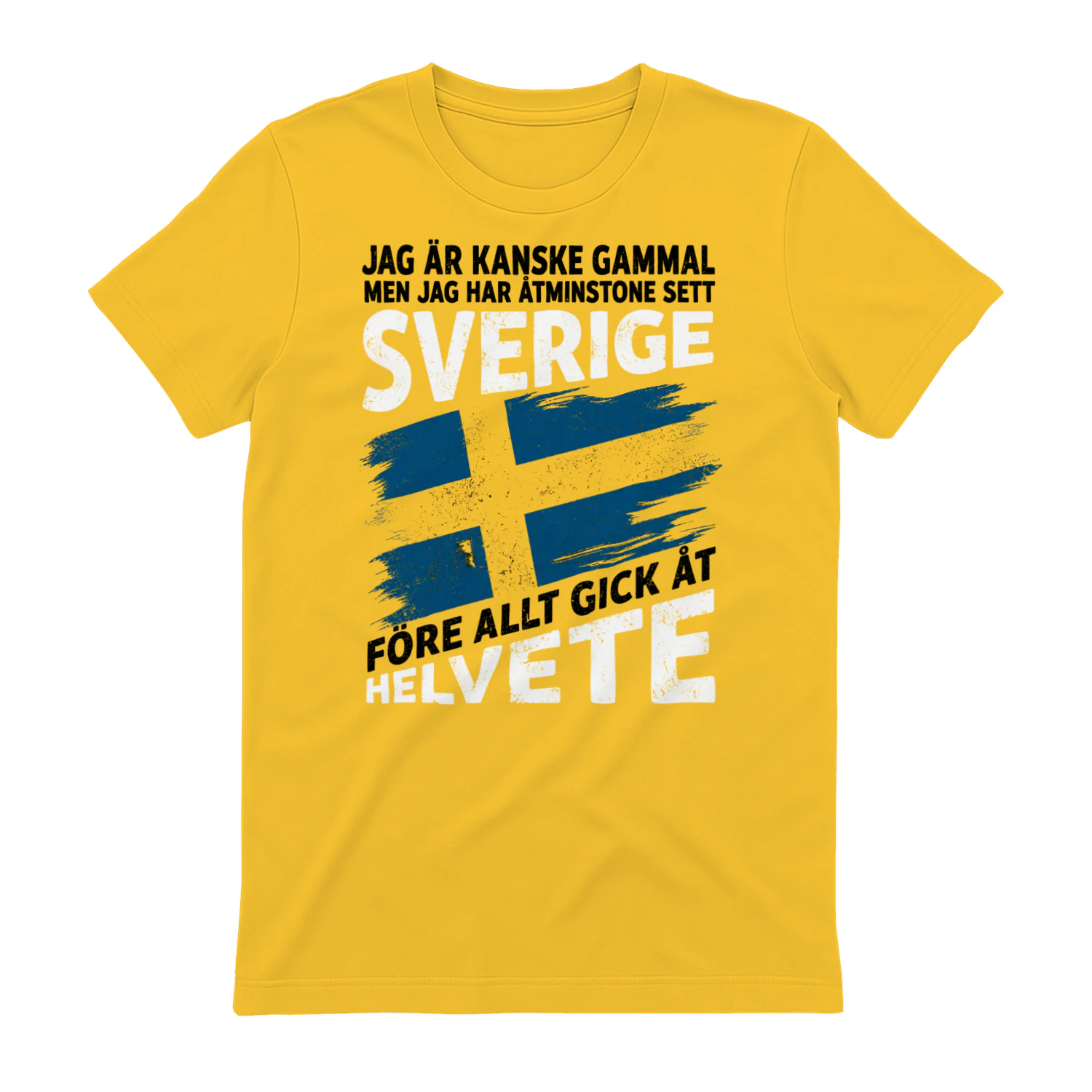 JAG ÄR KANSKE GAMMAL MEN JAG HAR ÅTMINSTONE SETT SVERIGE FÖRE ALLT GICK ÅT HELVETE