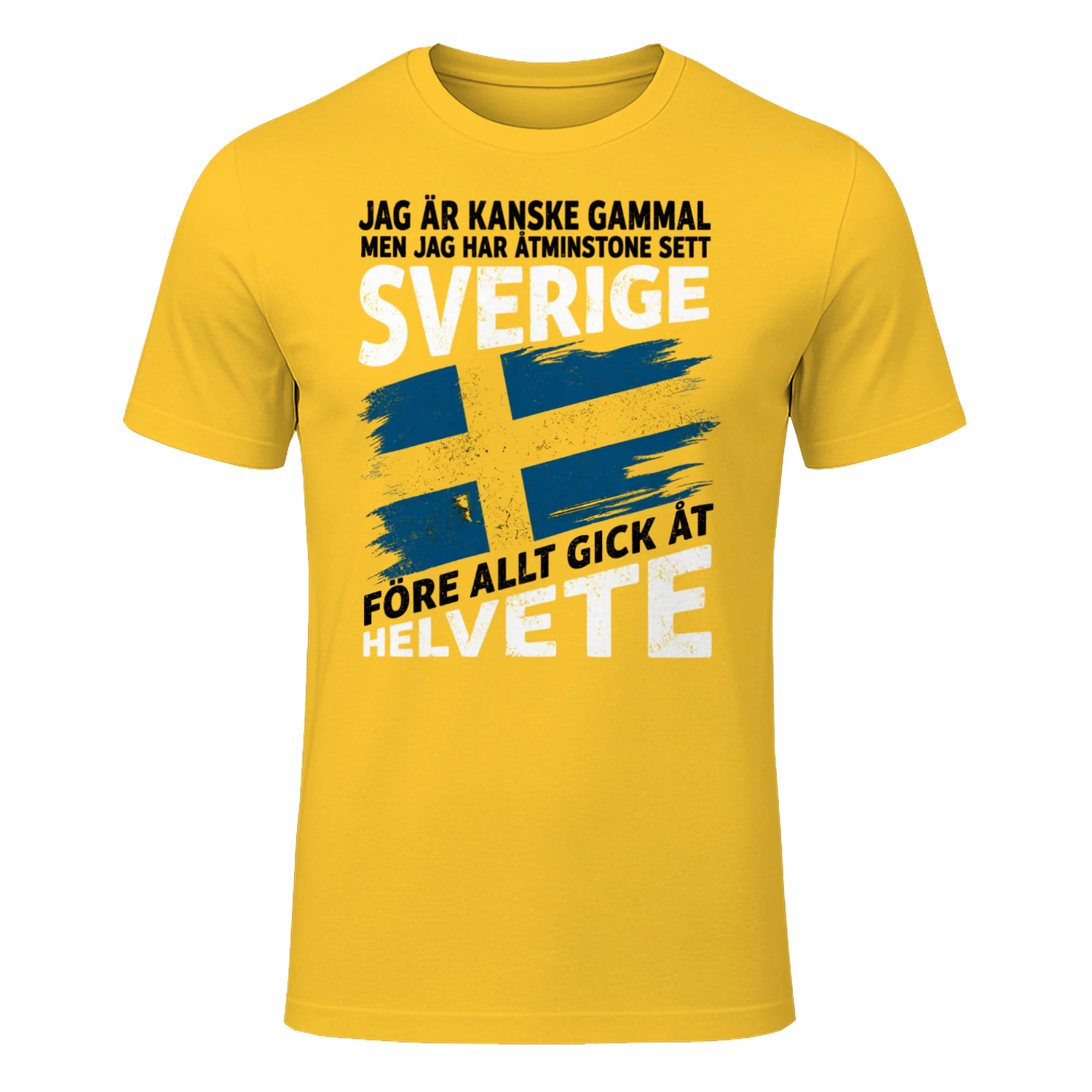 JAG ÄR KANSKE GAMMAL MEN JAG HAR ÅTMINSTONE SETT SVERIGE FÖRE ALLT GICK ÅT HELVETE