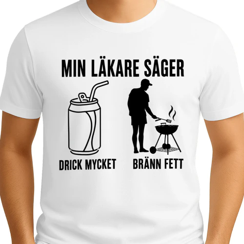 SE - MIN LÄKARE SÄGER - DRICK MYCKET - BRÄNN FETT - WHITE