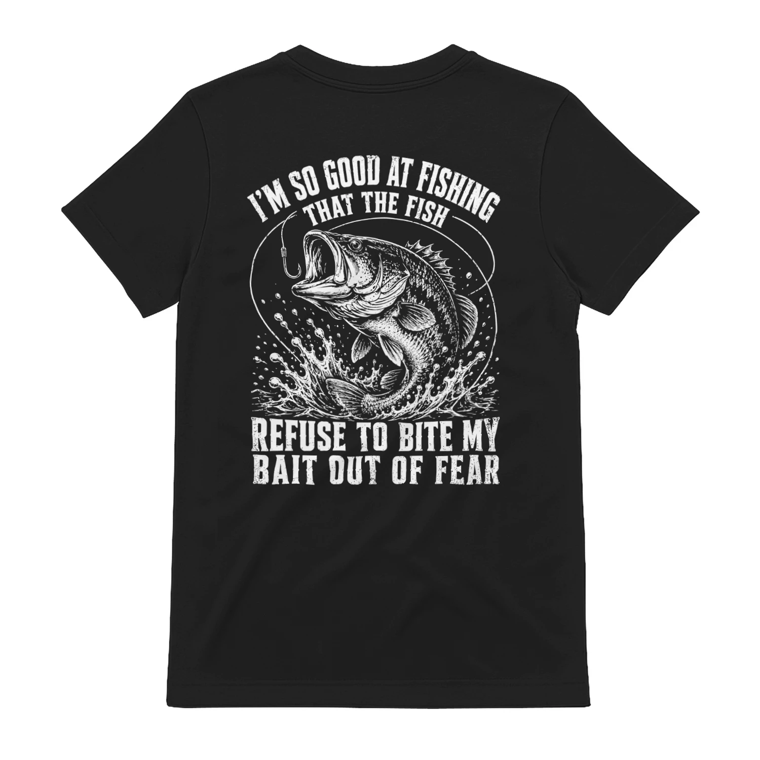 Fish Fear Me Funny Fishing T-Shirt