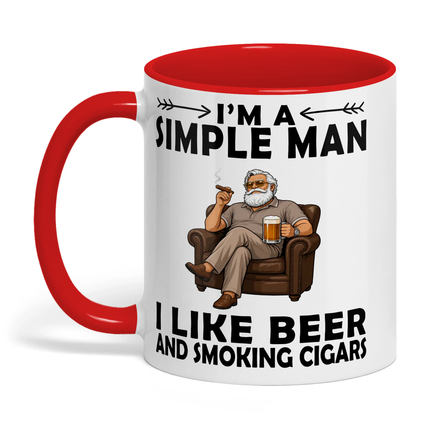 Cigar-Smoking-simple-man-mug