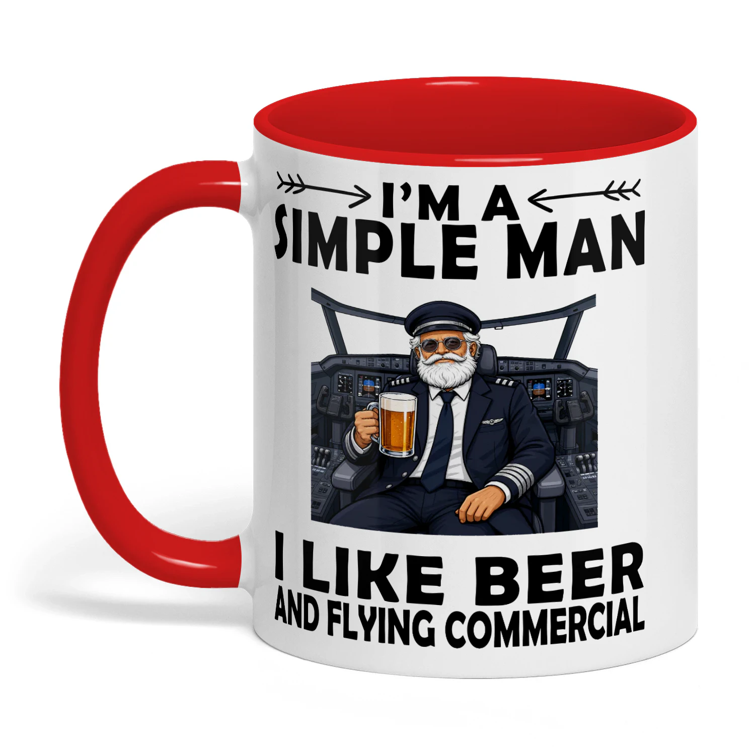 Commercial-Pilot-simple-man-mug
