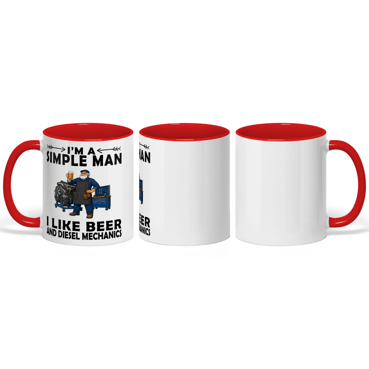 Diesel-Mechanic-simple-man-mug