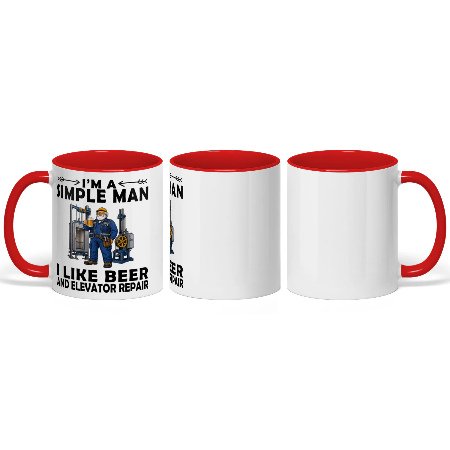 Elevator-Mechanic-simple-man-mug