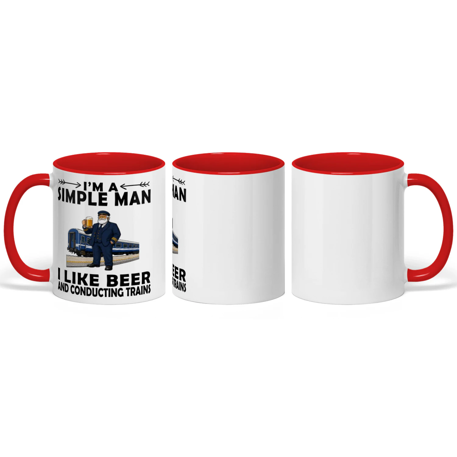 Conductor-simple-man-mug