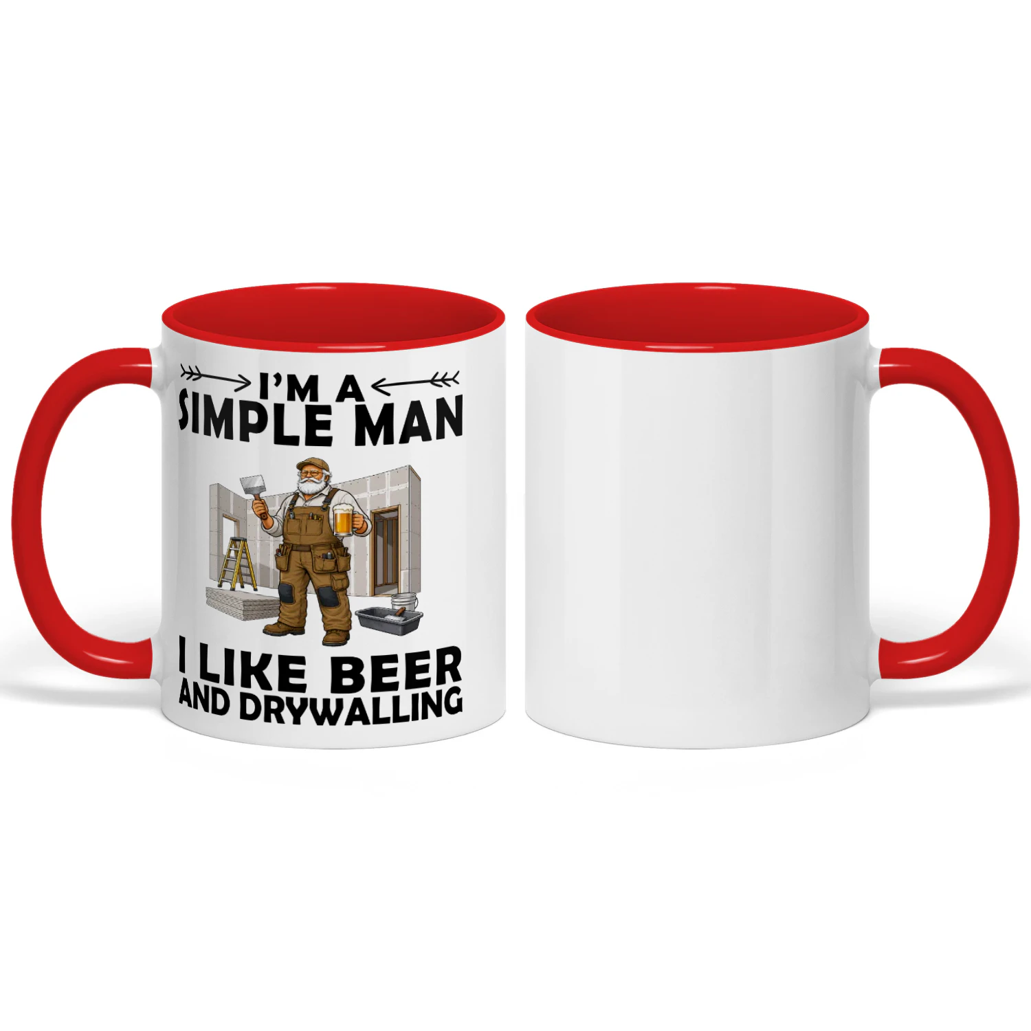Drywaller-simple-man-mug