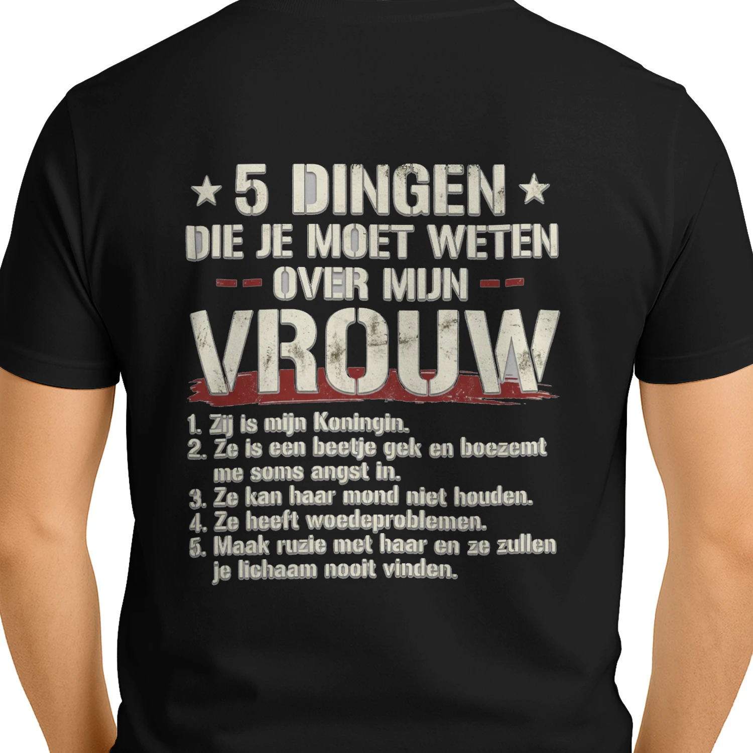 Grappig Grafisch T-Shirt_ Classic Men's T-shirt