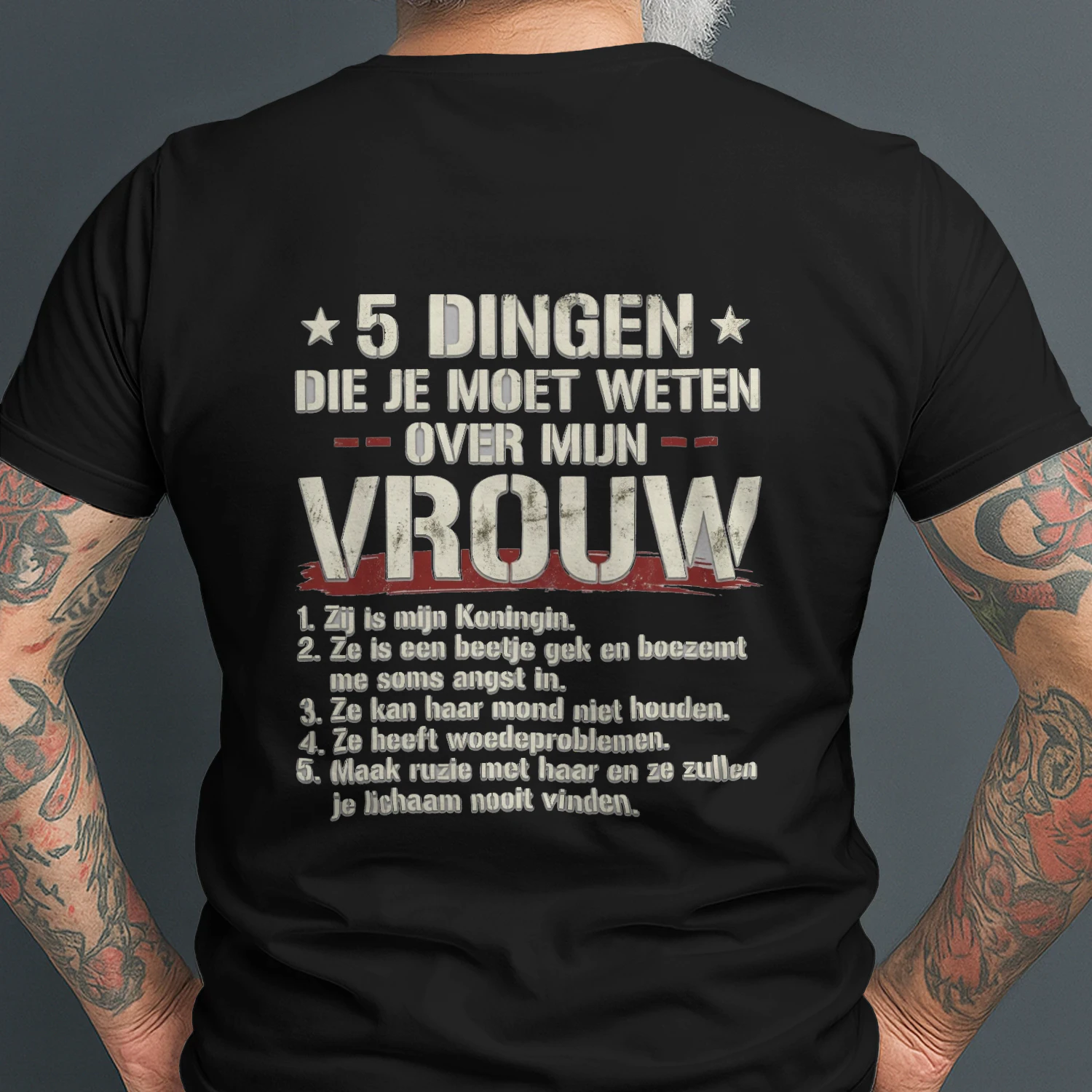 Grappig Grafisch T-Shirt_ Classic Men's T-shirt