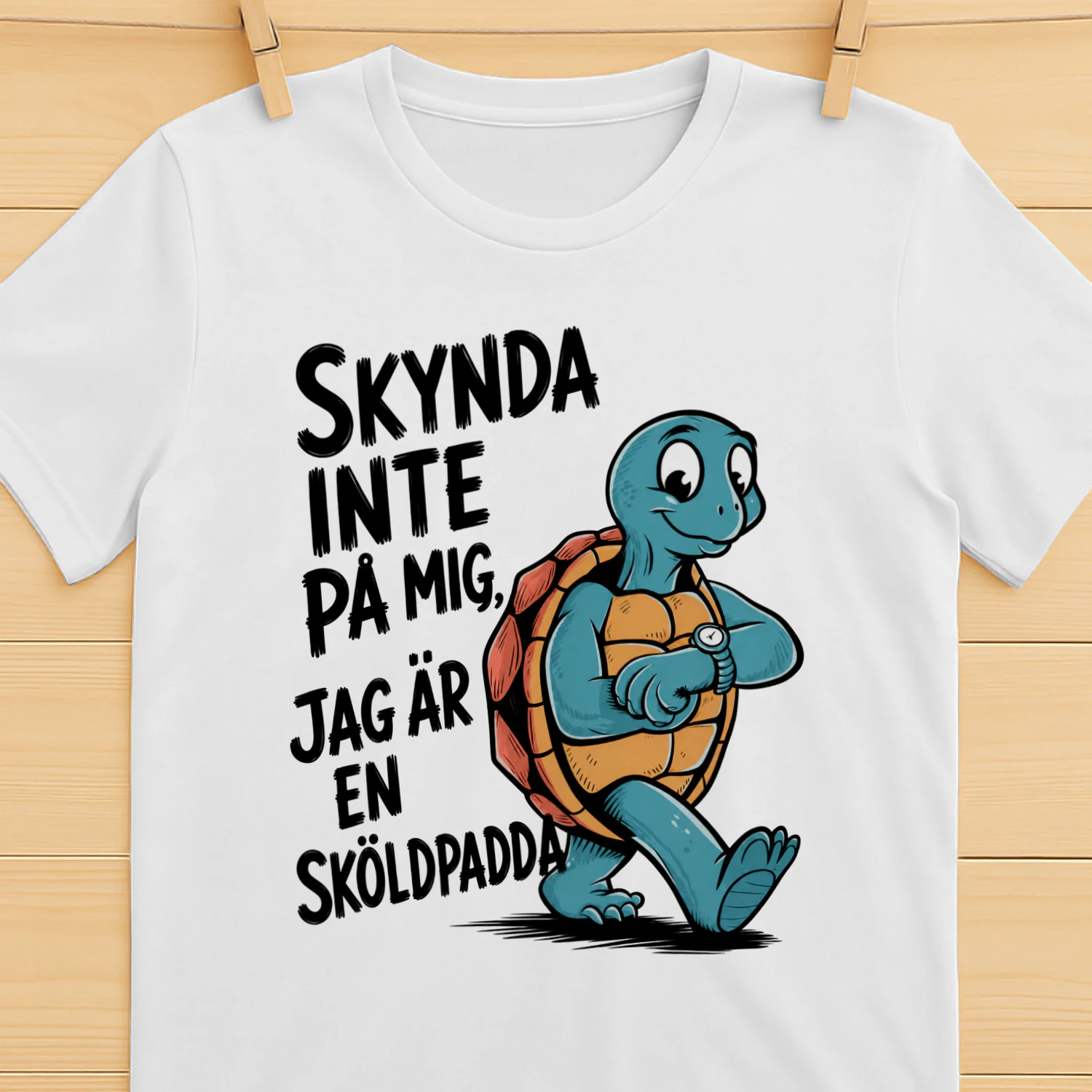 SKYNDA INTE