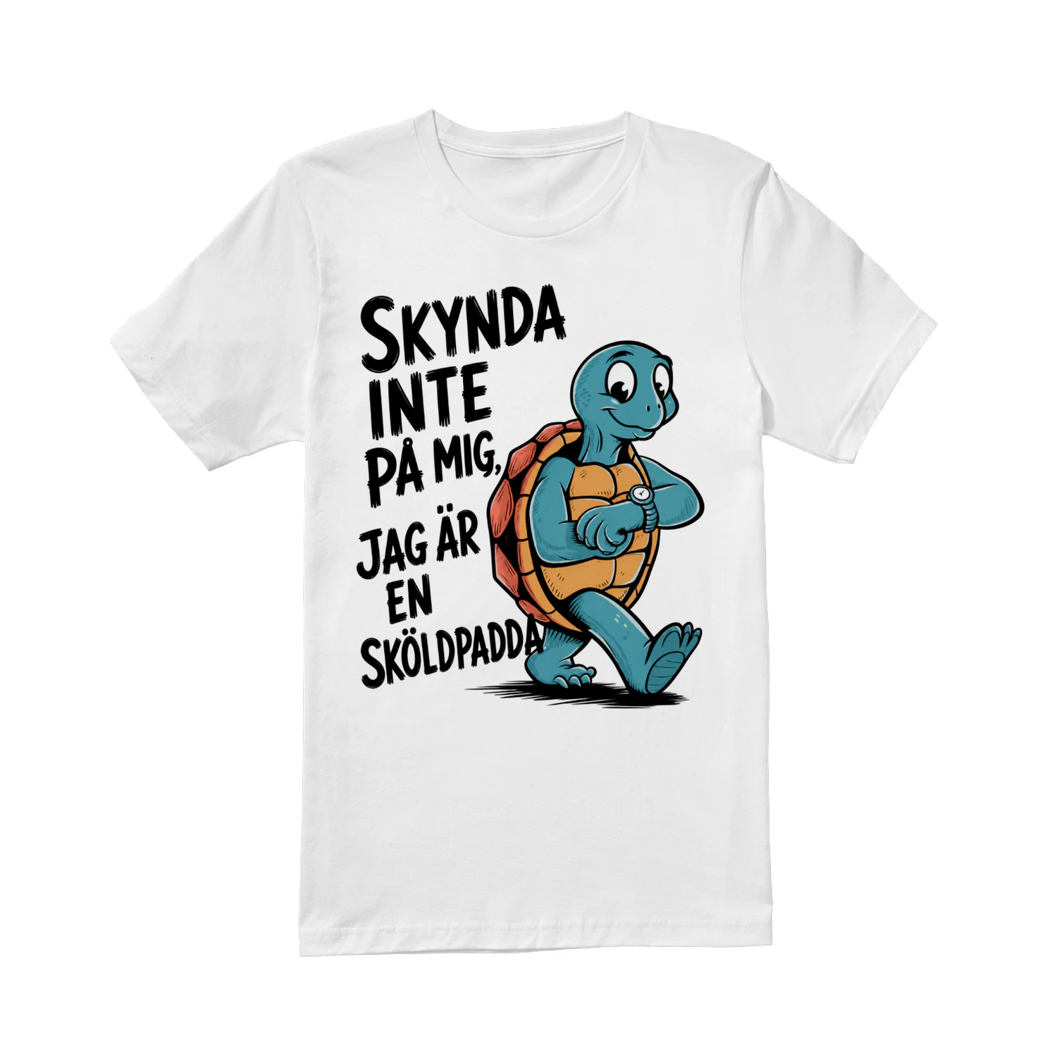 SKYNDA INTE