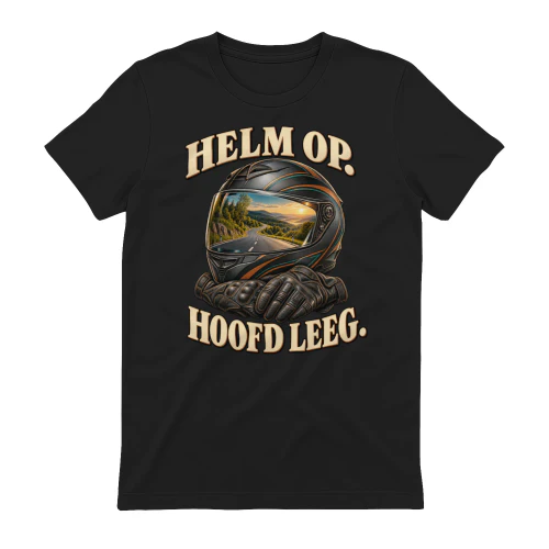 HELM OP. HOOFD LEEG.