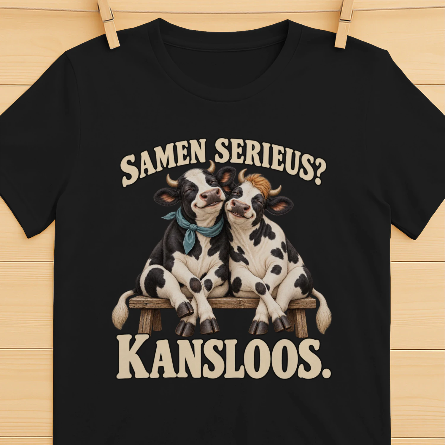 SAMEN SERIEUS? KANSLOOS.
