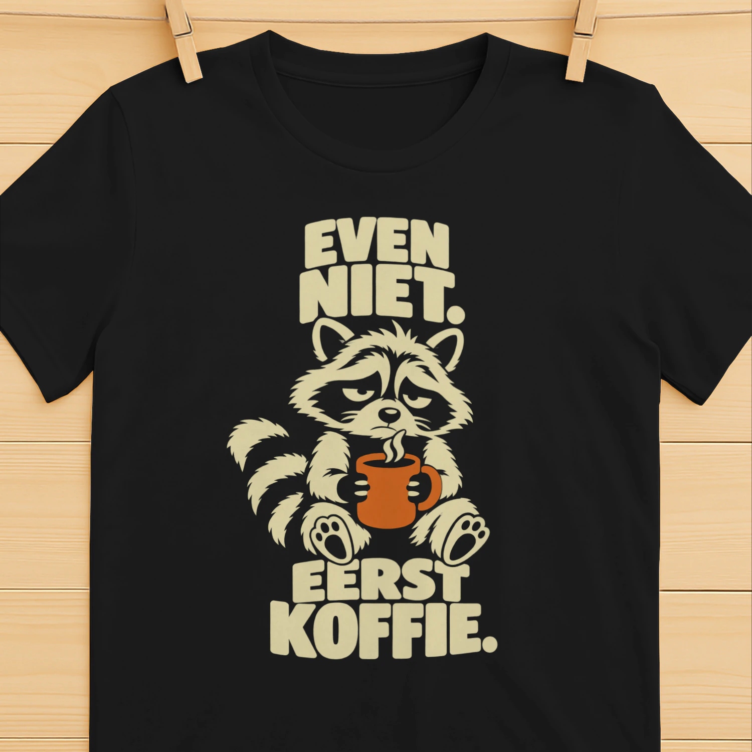 Eerst koffie — Description
