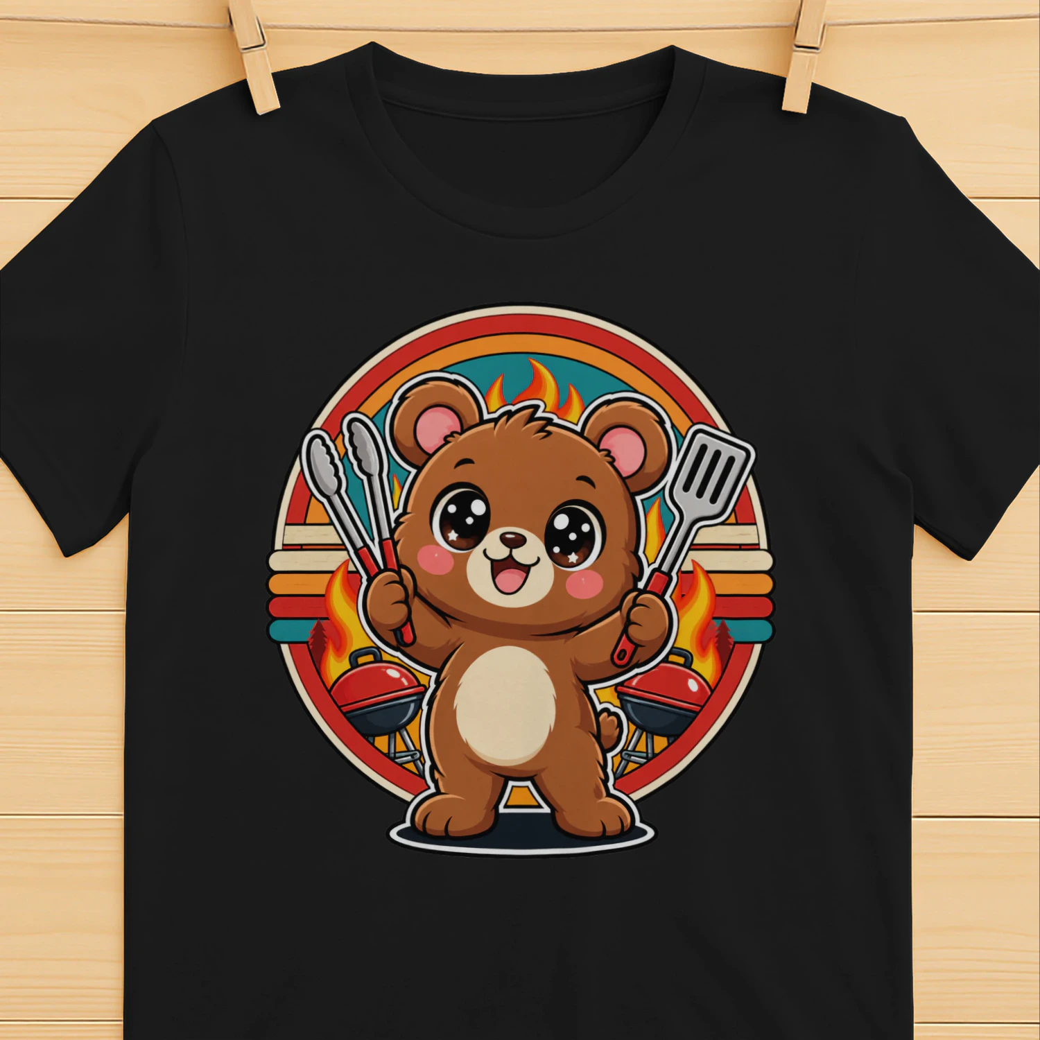 BBQ Bear Grill Crew