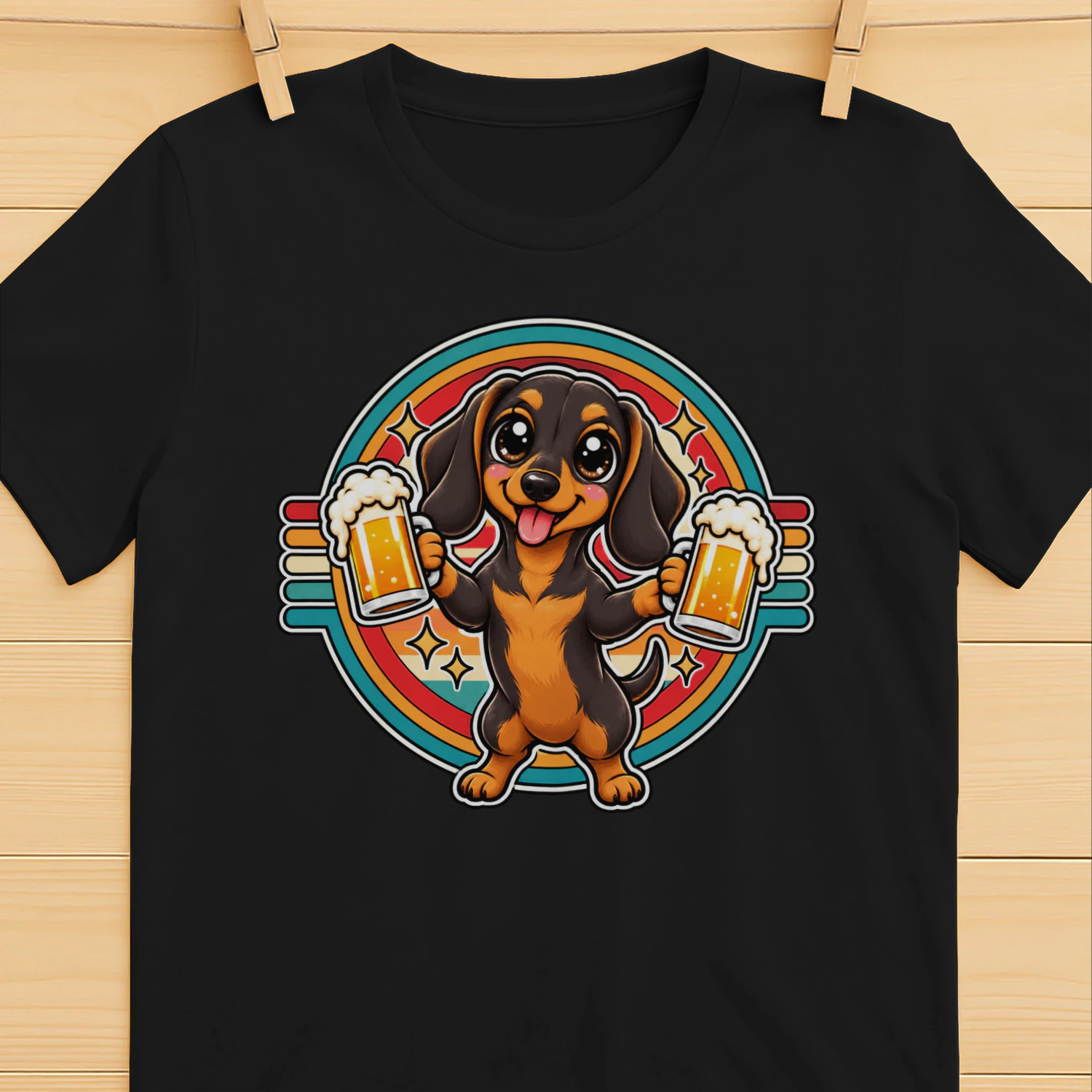Dachshund Beer Cheers